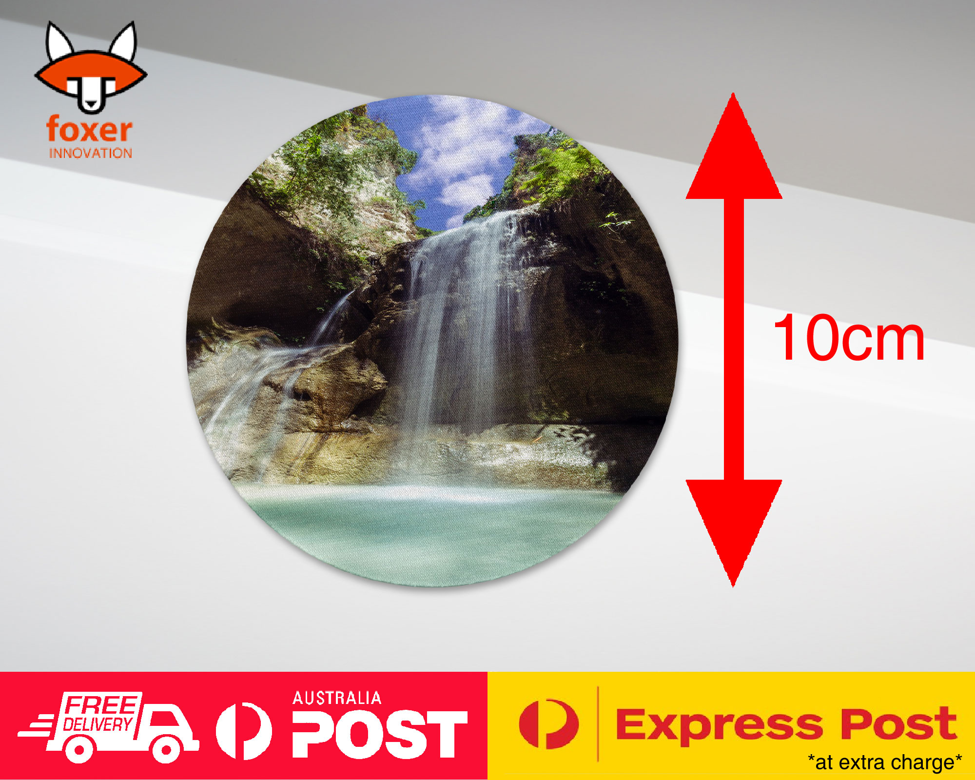 COASTER COFFEE DRINKING MAT|WATERFALL RIVER LAKE 17