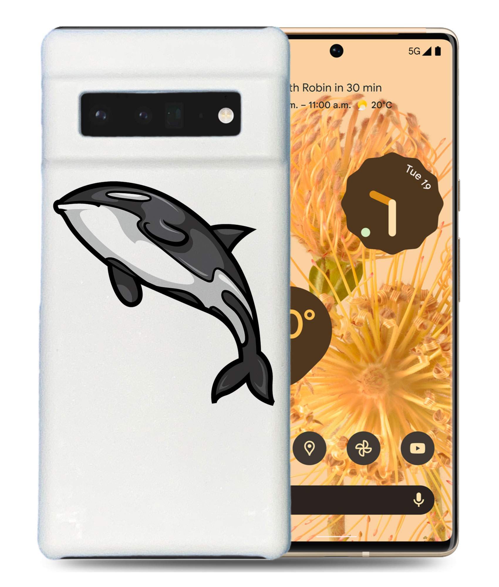 FUNDA FUNDA PARA GOOGLE PIXEL|DELFÍN BALLENA - Imagen 2 de 11