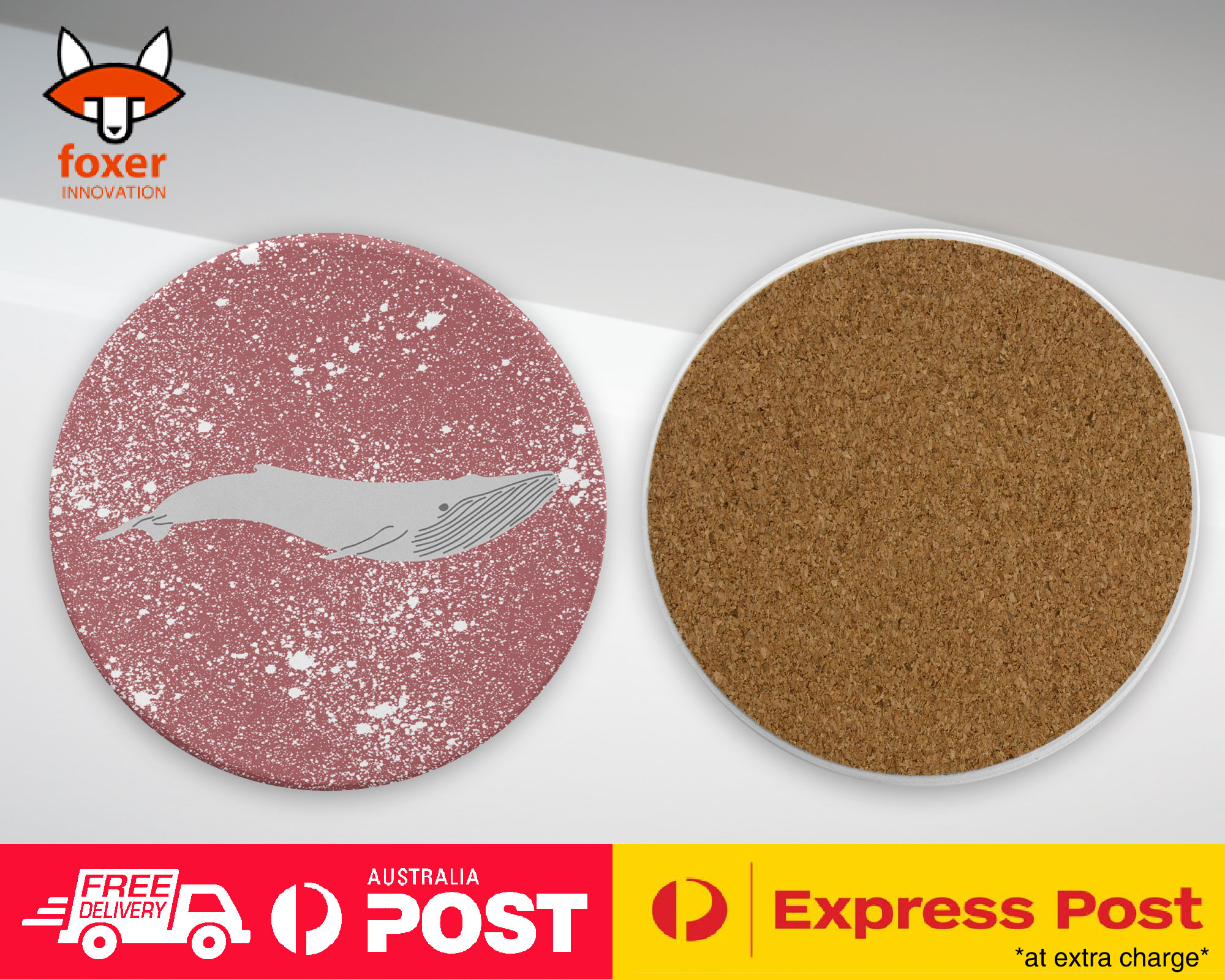 COASTER COFFEE DRINKING MAT|WHALE 3 - Imagen 8 de 21