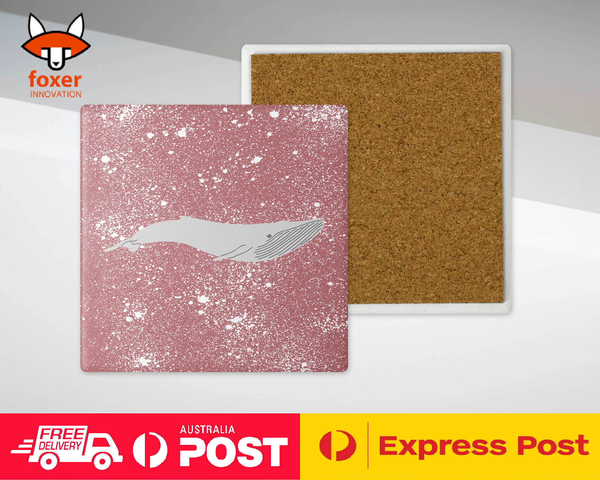 COASTER COFFEE DRINKING MAT|WHALE 3 - Imagen 18 de 21