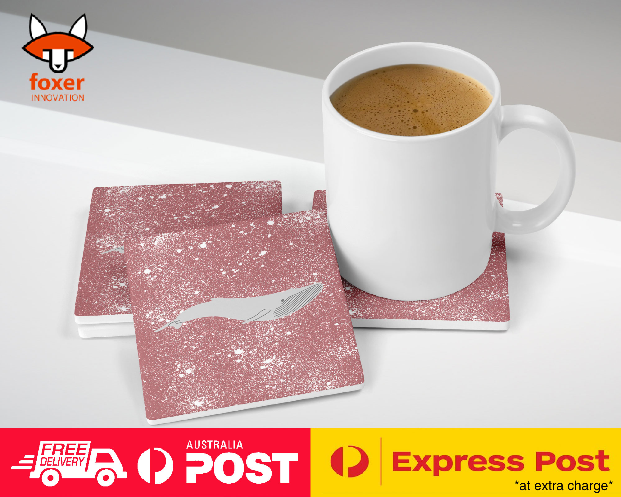 COASTER COFFEE DRINKING MAT|WHALE 3 - Imagen 20 de 21