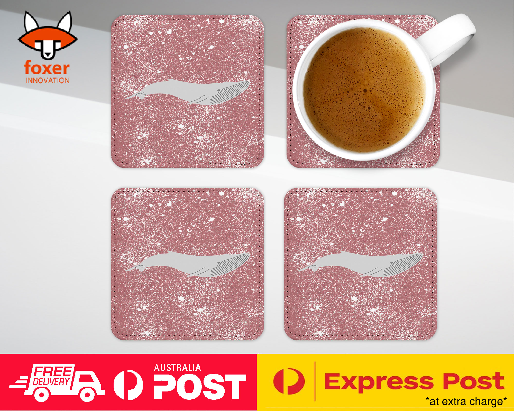 COASTER COFFEE DRINKING MAT|WHALE 3 - Imagen 16 de 21