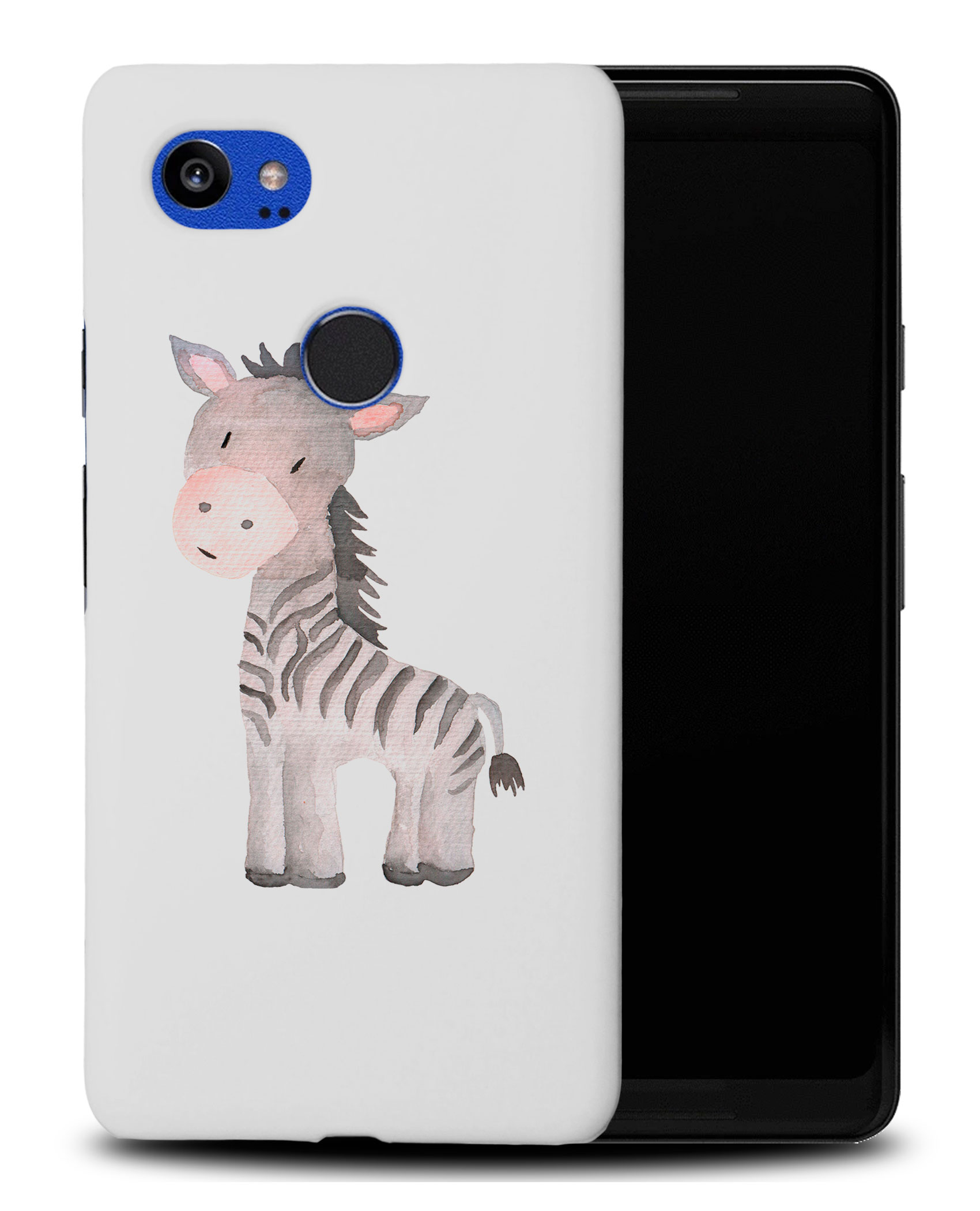 CASE COVER FOR GOOGLE PIXEL|WATERCOLOR ZEBRA 1 - Picture 8 of 11