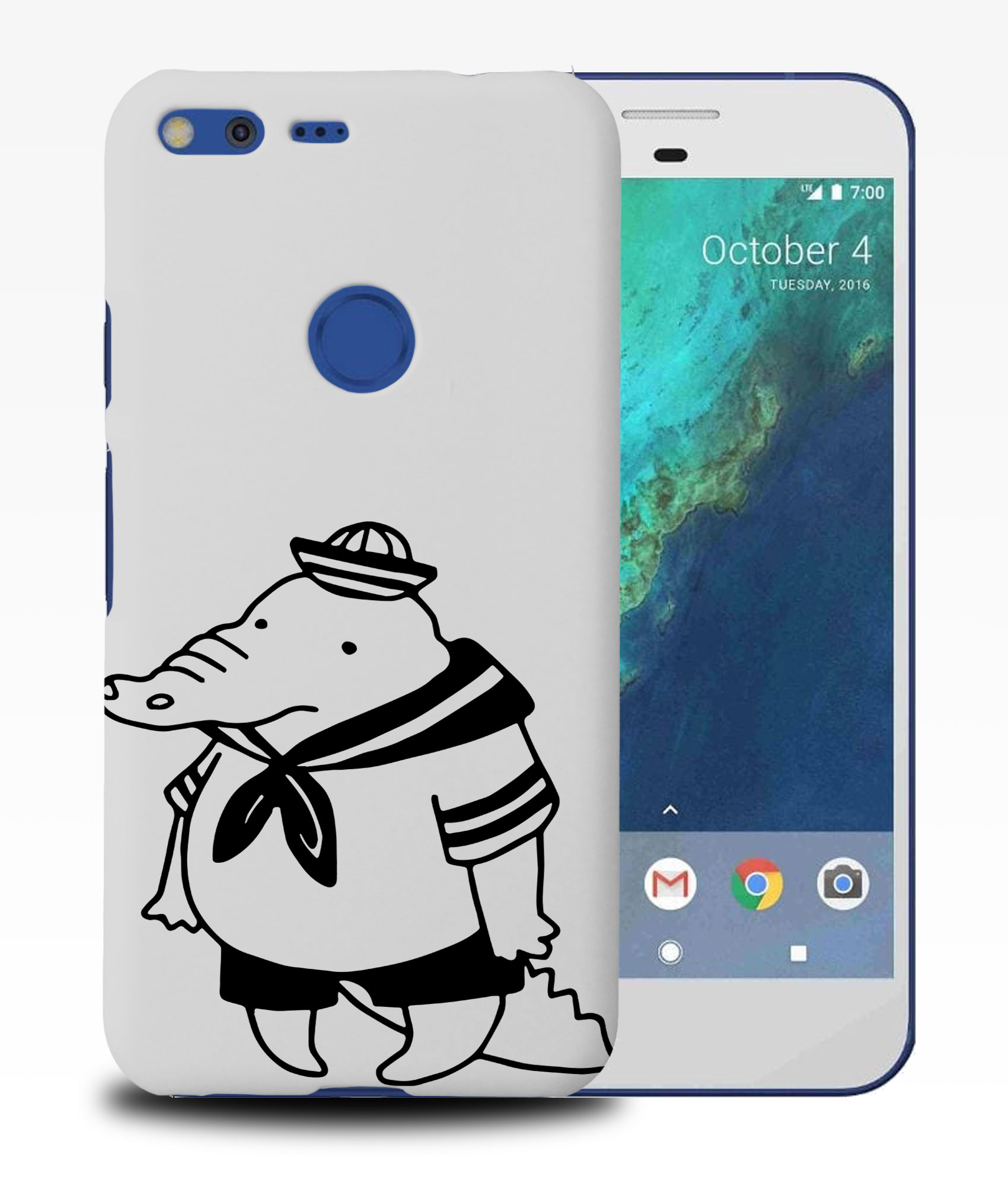 CASE COVER FOR GOOGLE PIXEL|CUTE FUNNY ALLIGATOR CROCODILE - 第 10/11 張圖片