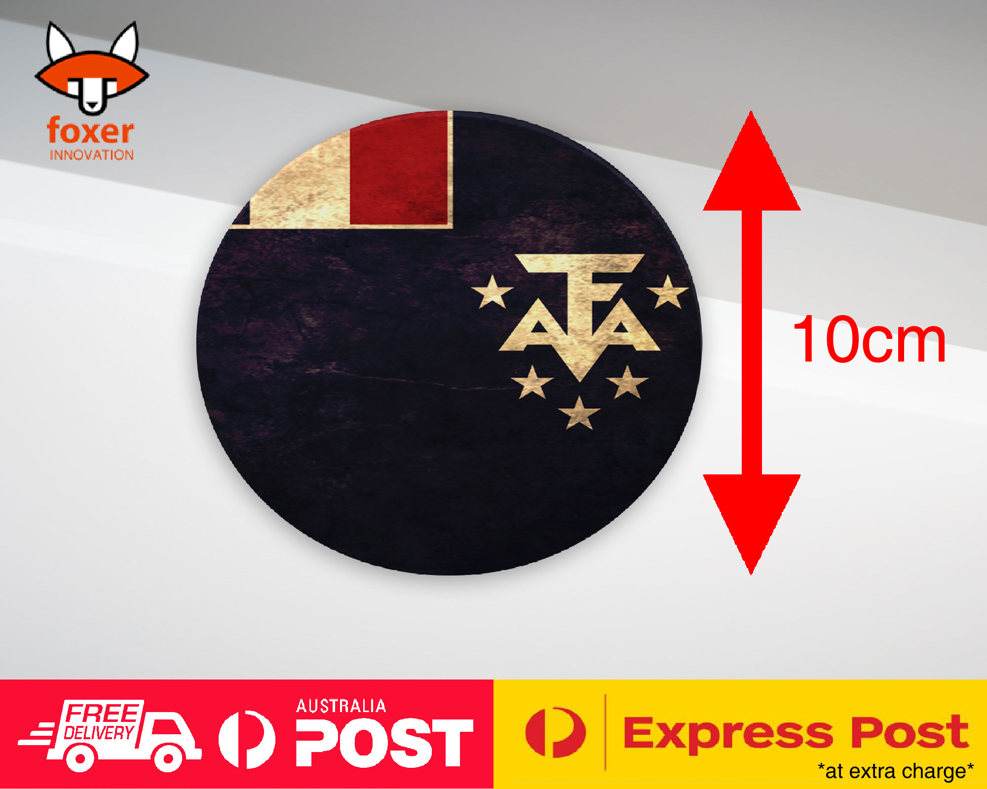 COASTER COFFEE DRINKING MAT|FRENCH SOUTHERN ANTARCTIC LANDS