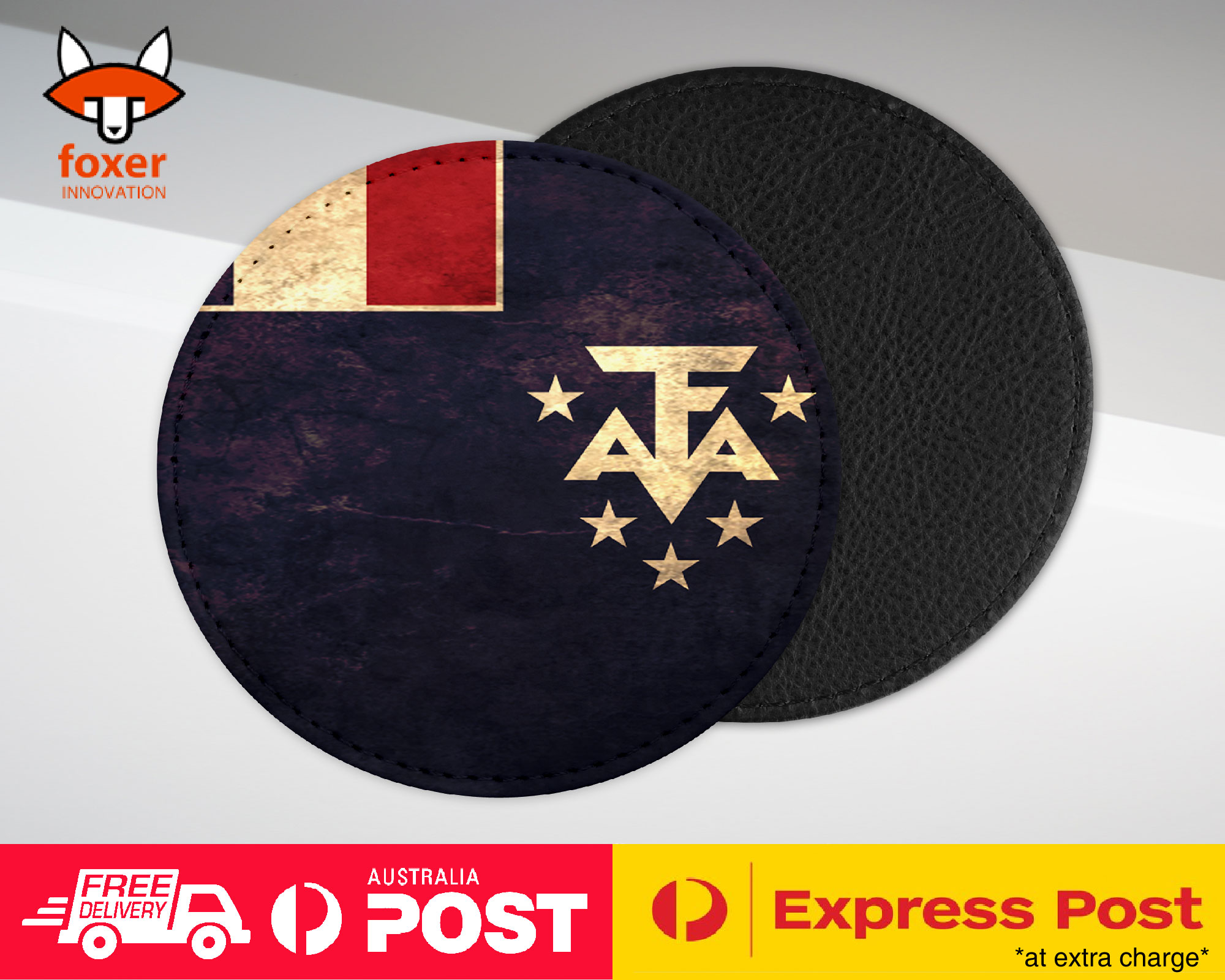 COASTER COFFEE DRINKING MAT|FRENCH SOUTHERN ANTARCTIC LANDS