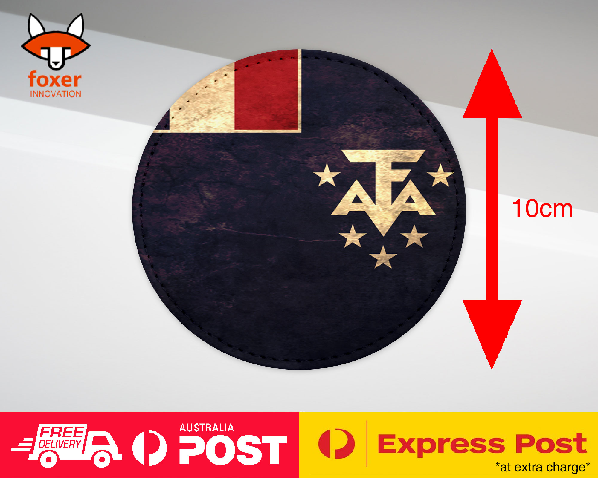 COASTER COFFEE DRINKING MAT|FRENCH SOUTHERN ANTARCTIC LANDS