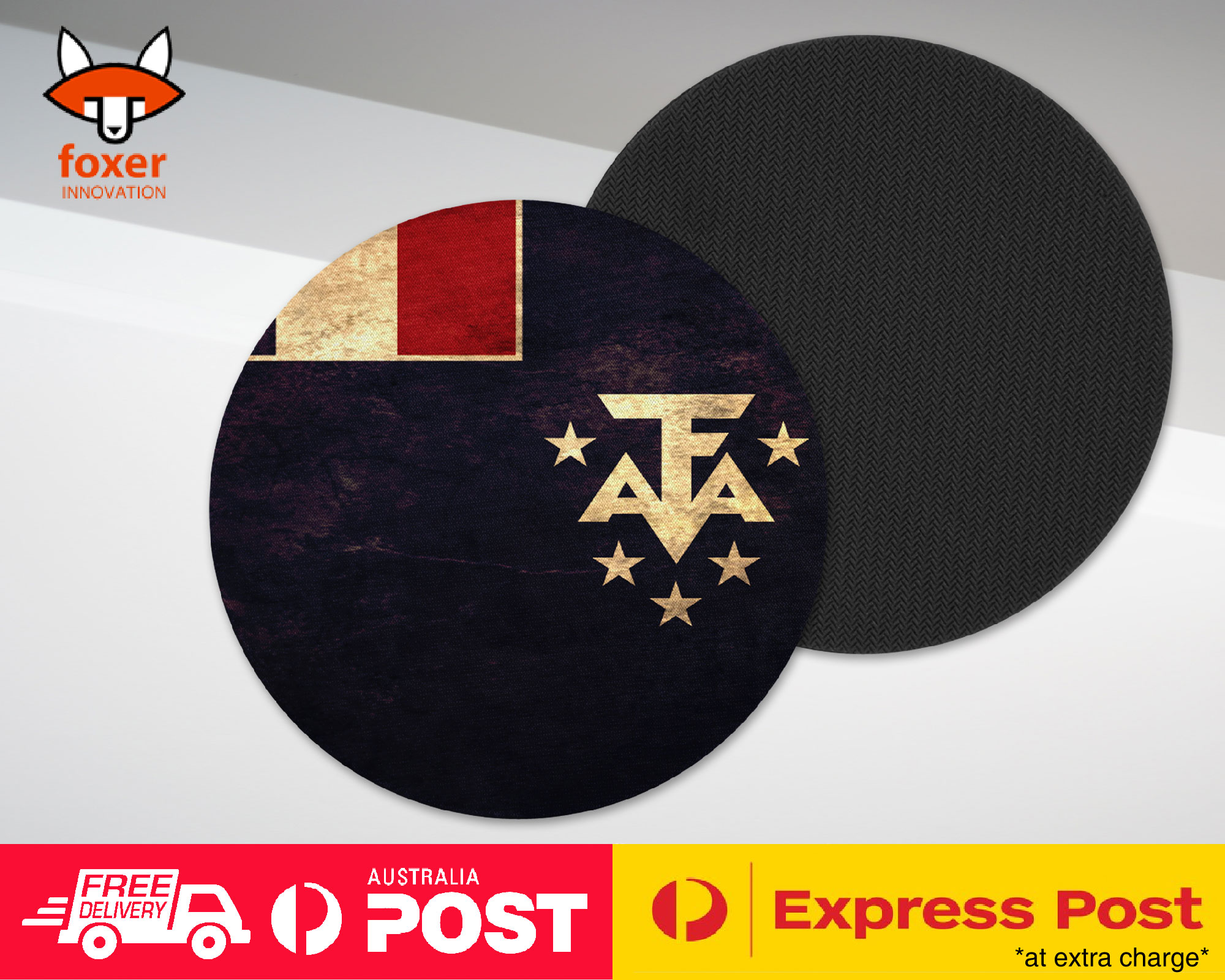 COASTER COFFEE DRINKING MAT|FRENCH SOUTHERN ANTARCTIC LANDS