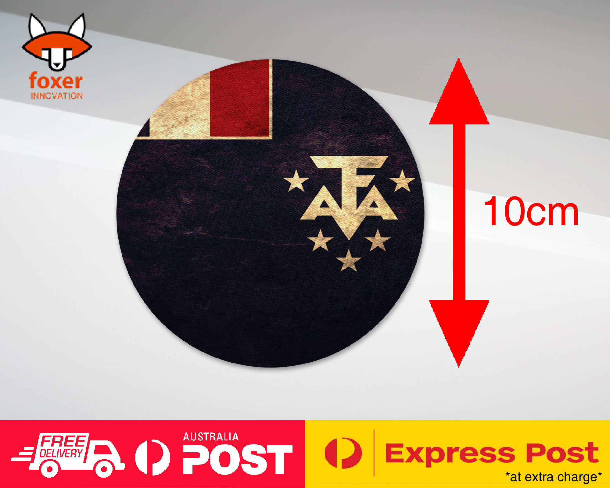 COASTER COFFEE DRINKING MAT|FRENCH SOUTHERN ANTARCTIC LANDS