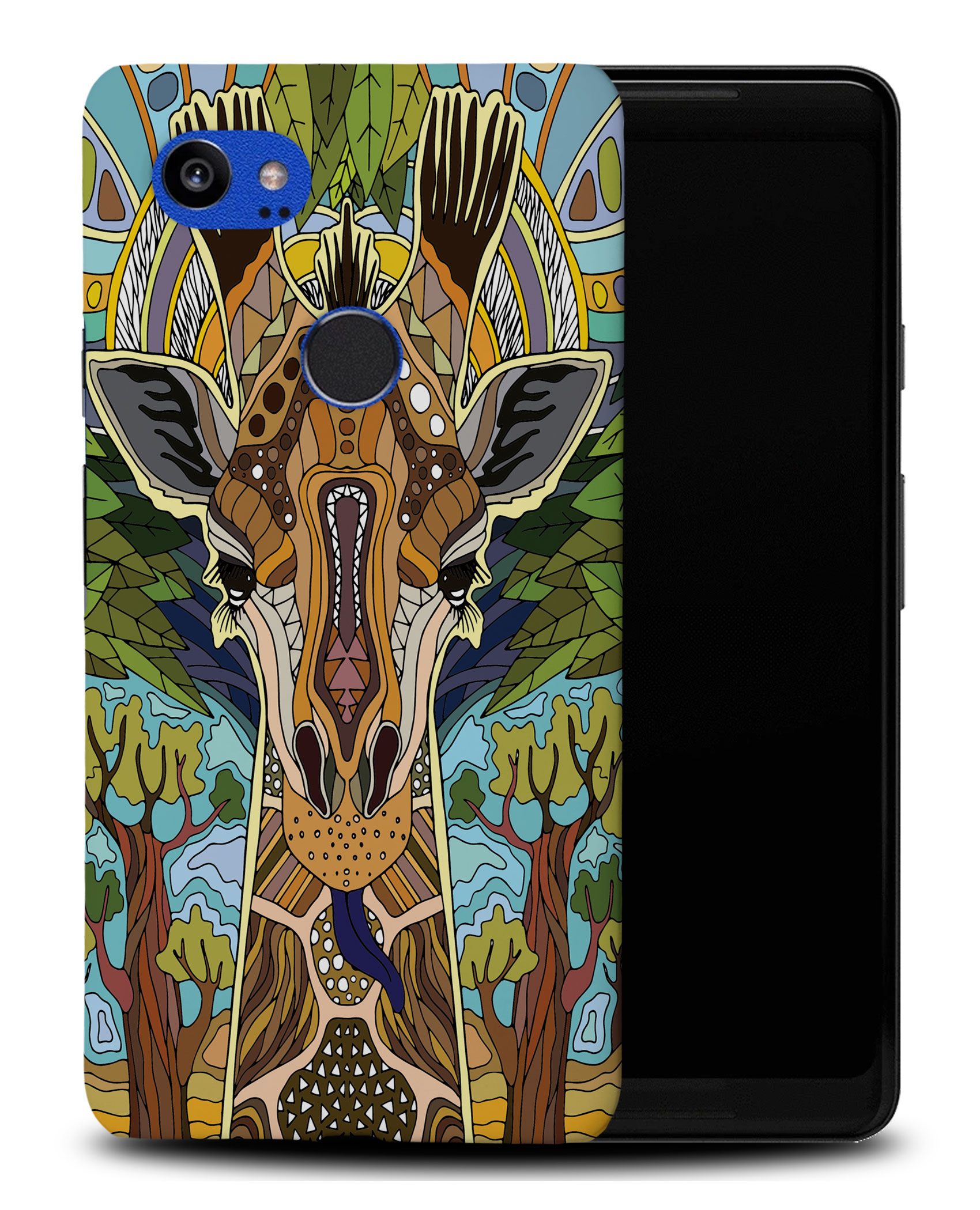 CASE COVER FOR GOOGLE PIXEL|AZTEC TRIBAL GIRAFFE GEOMETRIC #1 - 第 8/11 張圖片