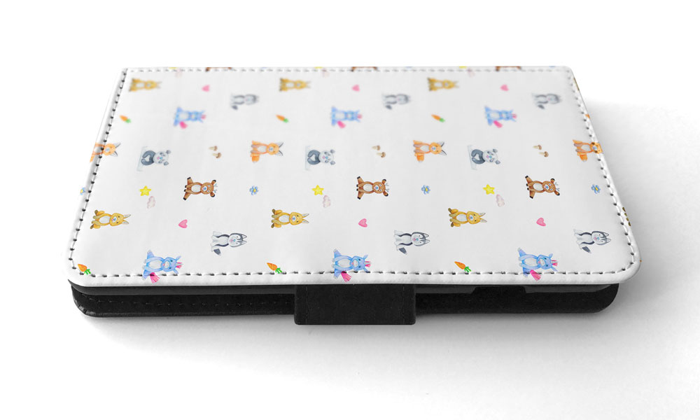FLIP CASE FOR APPLE IPHONE|WATERCOLOR CUTE ANIMALS PATTERN - Picture 171 of 193