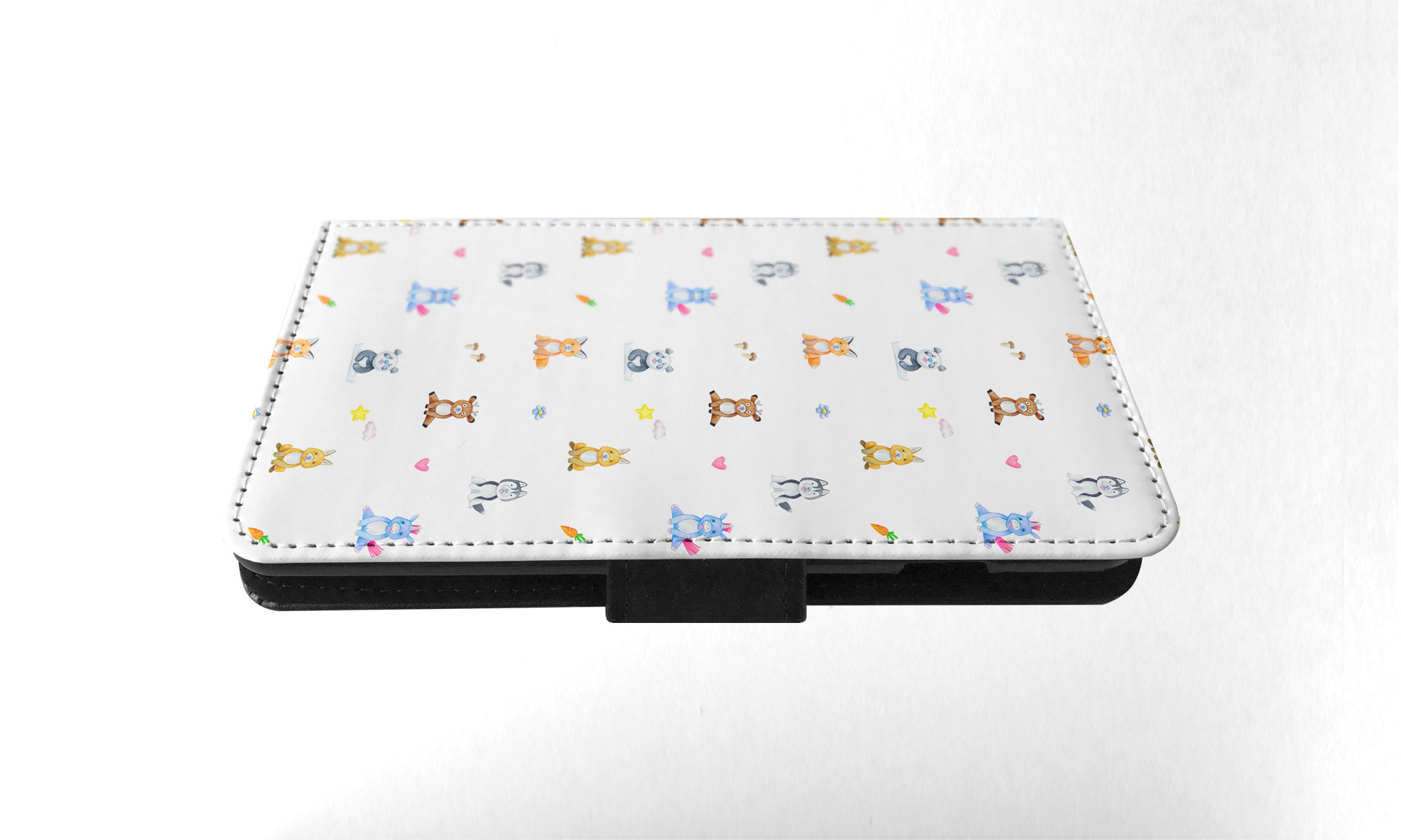 FLIP CASE FOR APPLE IPHONE|WATERCOLOR CUTE ANIMALS PATTERN - Picture 83 of 193