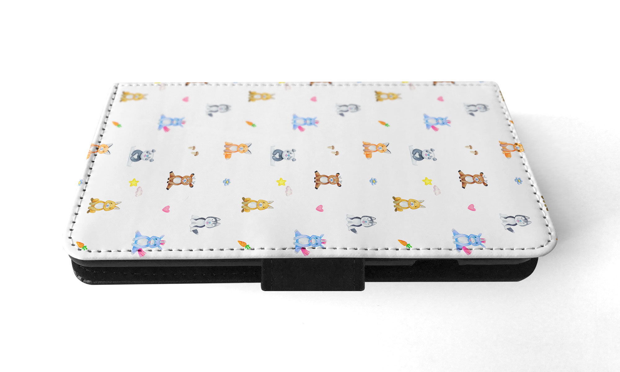 FLIP CASE FOR APPLE IPHONE|WATERCOLOR CUTE ANIMALS PATTERN - Picture 53 of 193