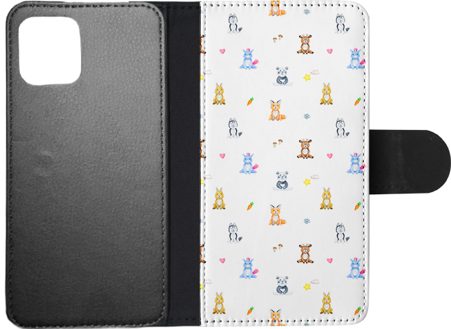 FLIP CASE FOR APPLE IPHONE|WATERCOLOR CUTE ANIMALS PATTERN - Picture 86 of 193