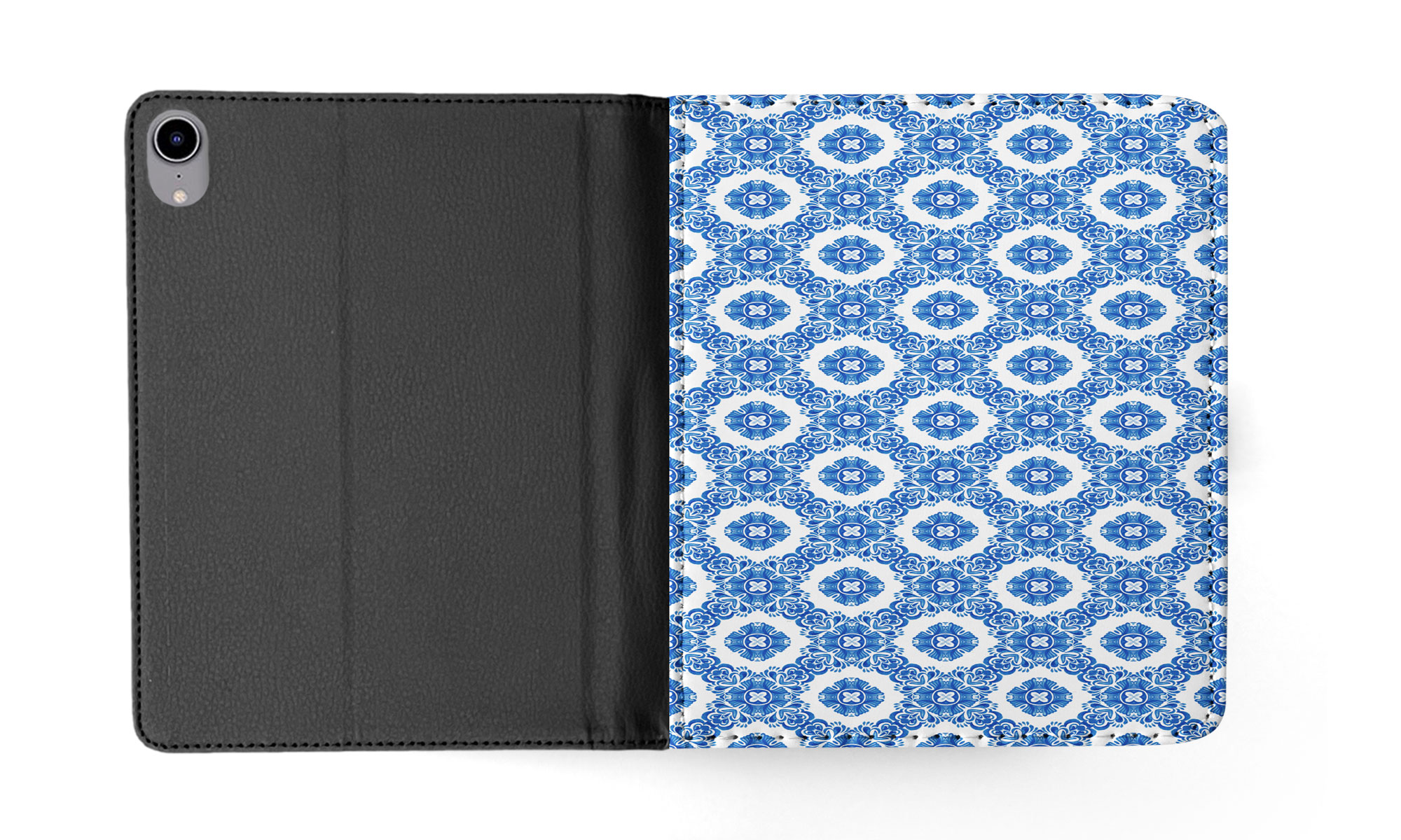 CASE COVER FOR APPLE IPAD|BLUE MEDITERRANEAN PATTERN #5 - Bild 9 von 55