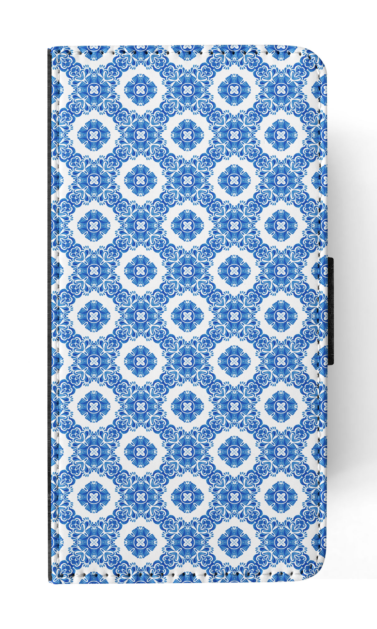 FLIP CASE FOR SAMSUNG GALAXY|BLUE MEDITERRANEAN PATTERN #5 - Picture 47 of 120