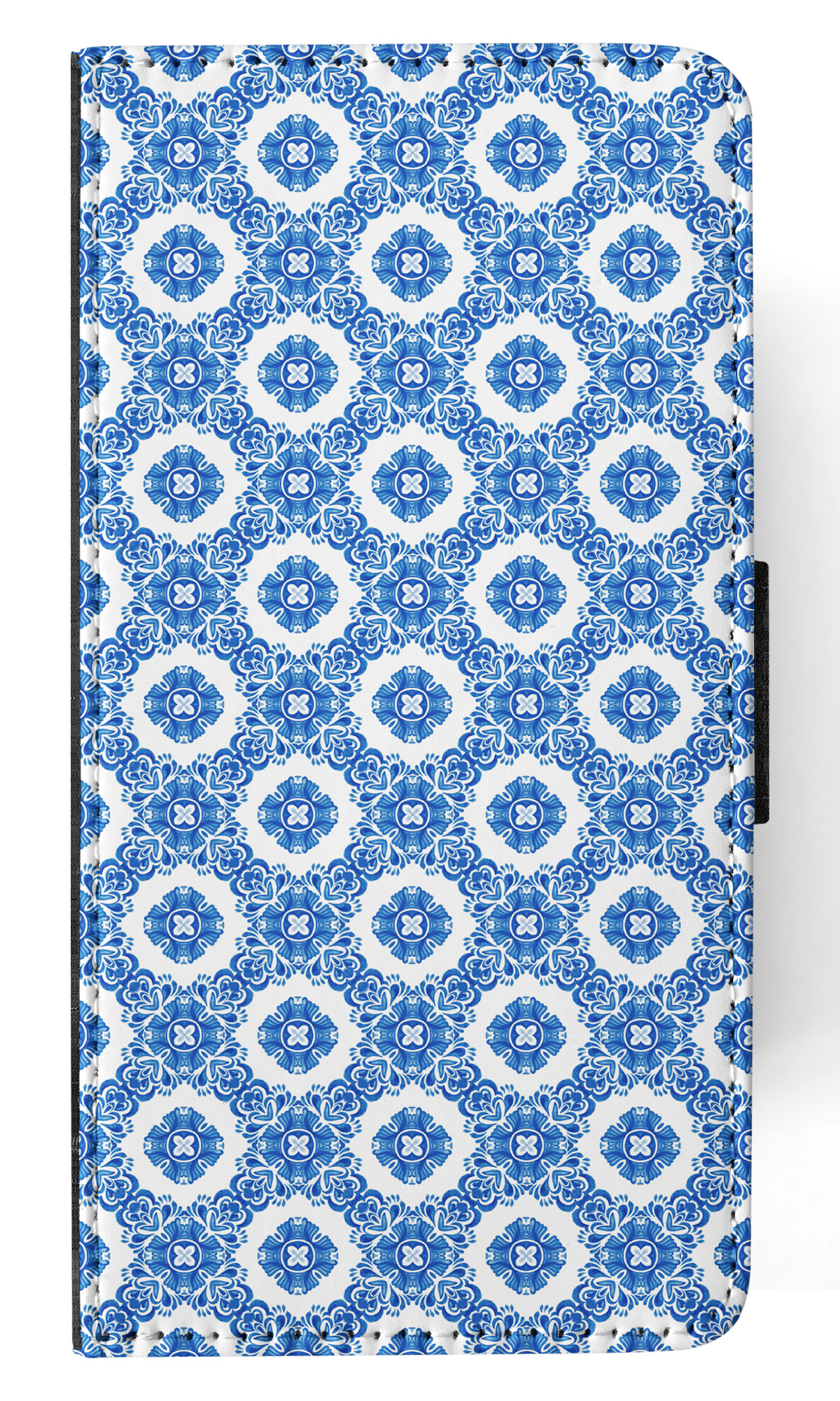 FLIP CASE FOR SAMSUNG GALAXY|BLUE MEDITERRANEAN PATTERN #5 - Picture 42 of 120
