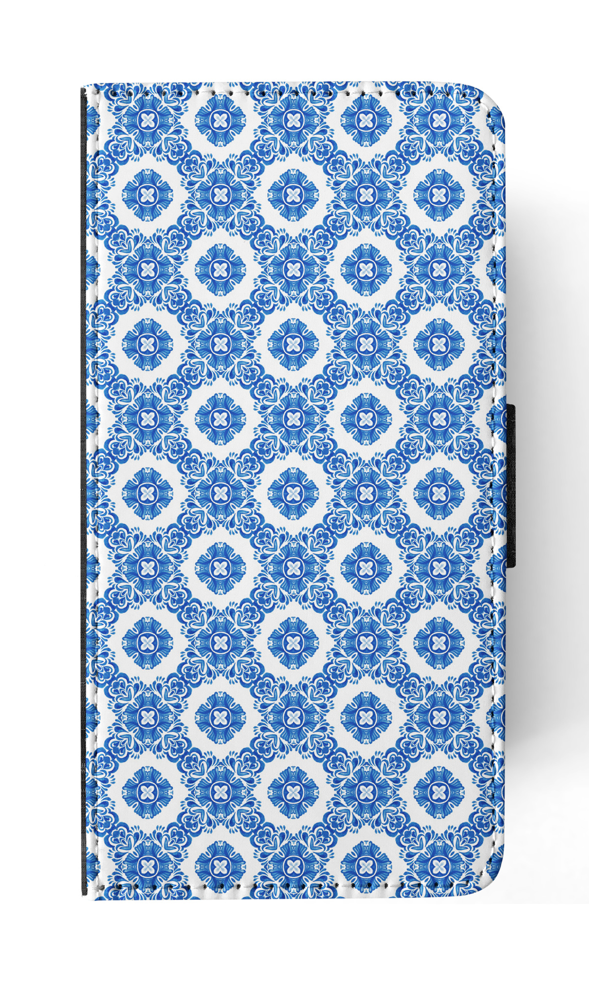 FLIP CASE FOR SAMSUNG GALAXY|BLUE MEDITERRANEAN PATTERN #5 - Picture 17 of 120