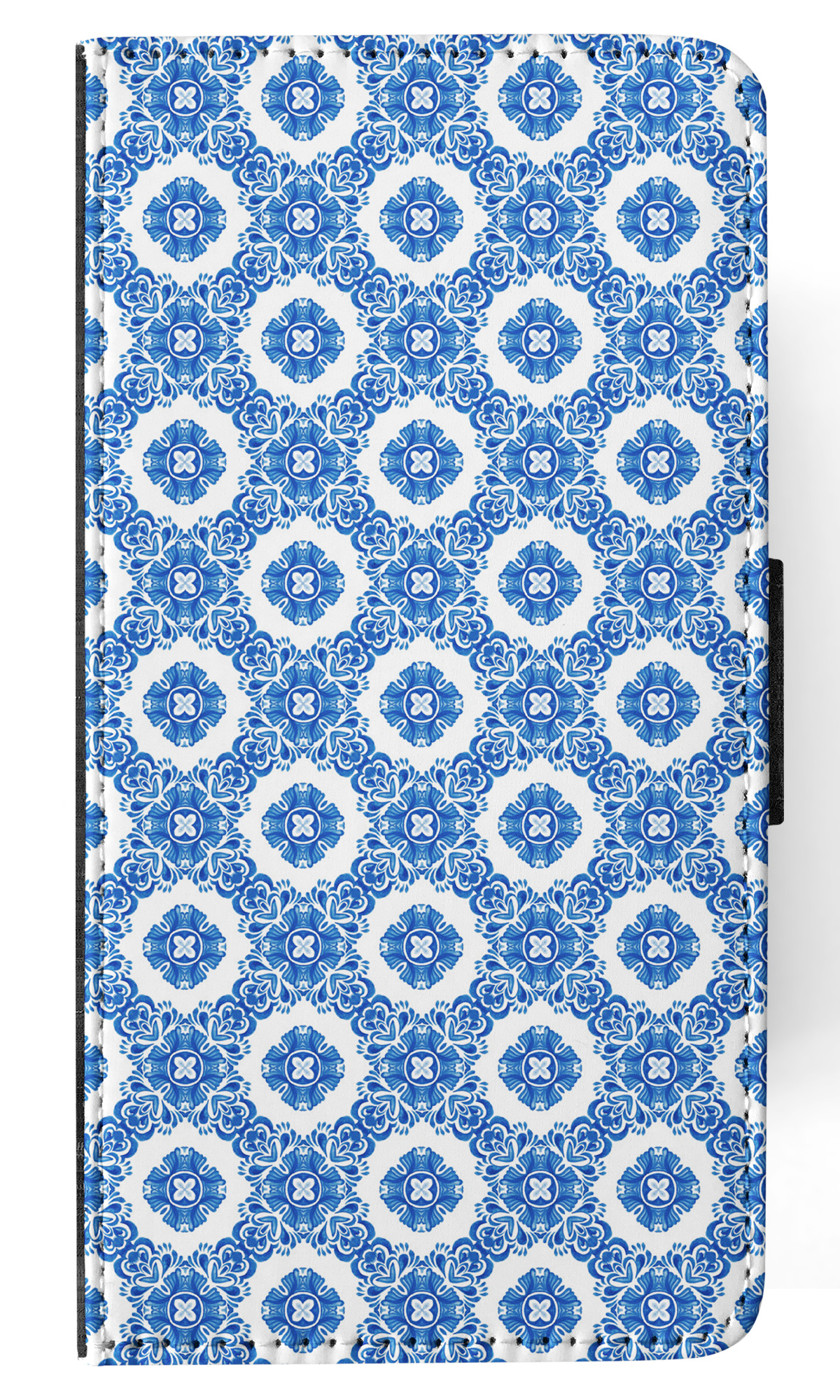 FLIP CASE FOR SAMSUNG GALAXY|BLUE MEDITERRANEAN PATTERN #5 - Picture 12 of 120