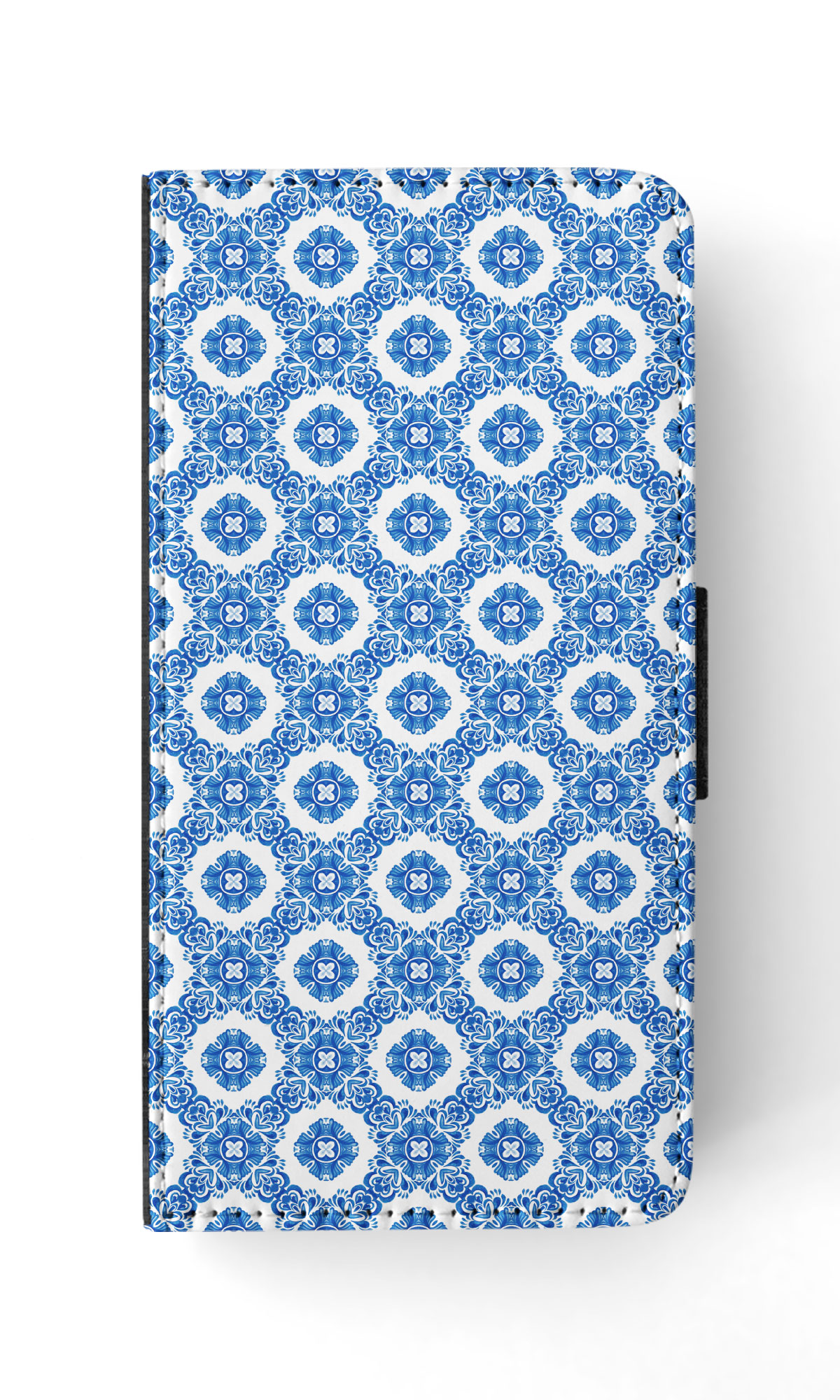 FLIP CASE FOR SAMSUNG GALAXY|BLUE MEDITERRANEAN PATTERN #5 - Picture 32 of 120