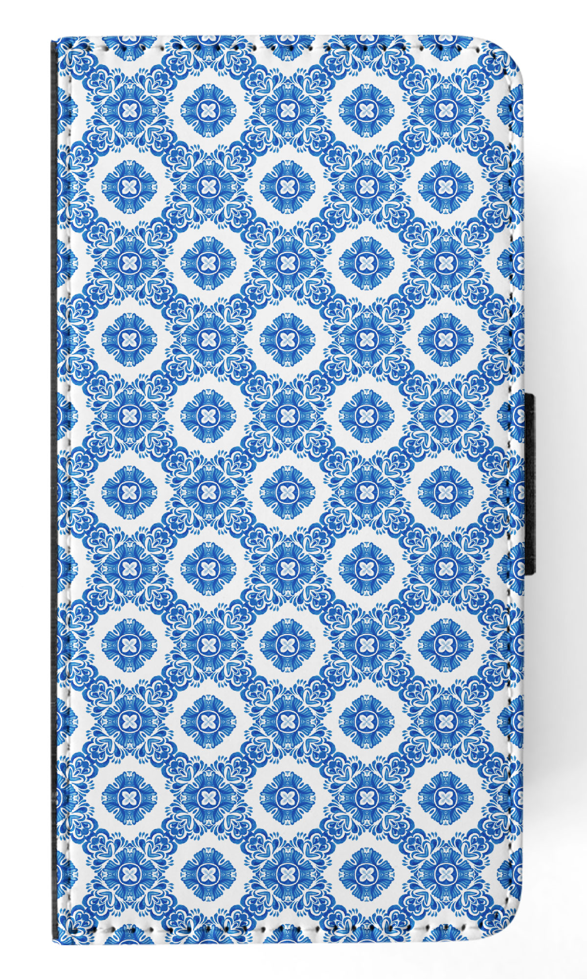 FLIP CASE FOR SAMSUNG GALAXY|BLUE MEDITERRANEAN PATTERN #5 - Picture 27 of 120