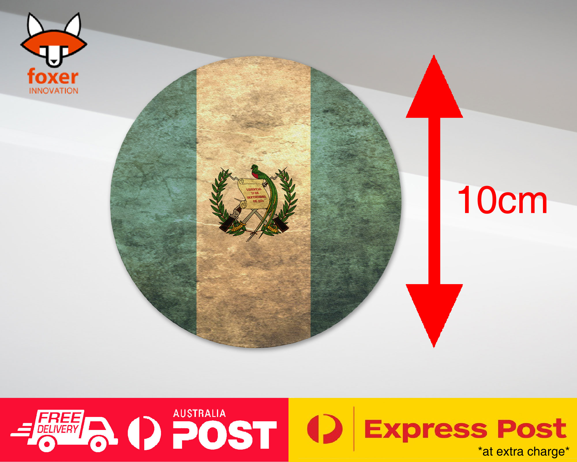 COASTER COFFEE DRINKING MAT|GUATEMALA COUNTRY FLAG 59