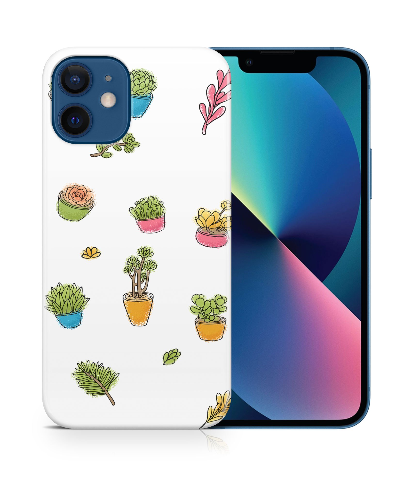 CASE COVER FOR APPLE IPHONE|SUCCULLENTS PLANTS DRAWING SKETCH - Picture 17 of 44
