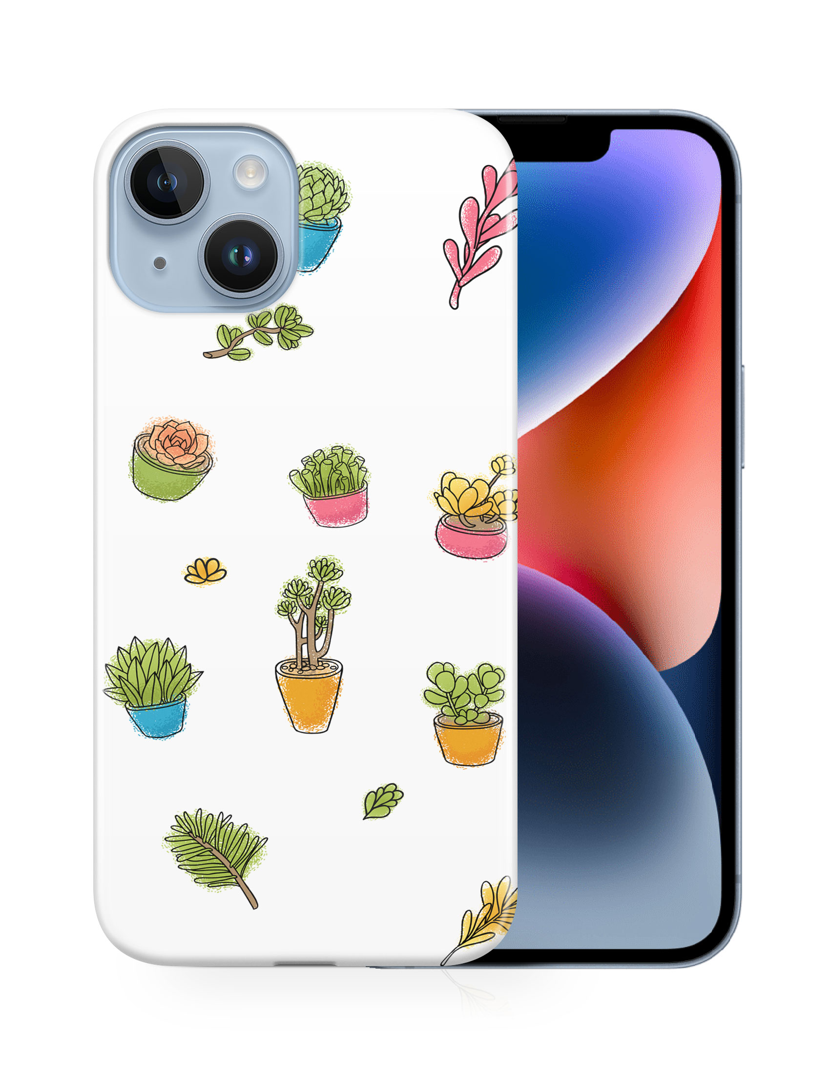 CASE COVER FOR APPLE IPHONE|SUCCULLENTS PLANTS DRAWING SKETCH - Picture 13 of 44