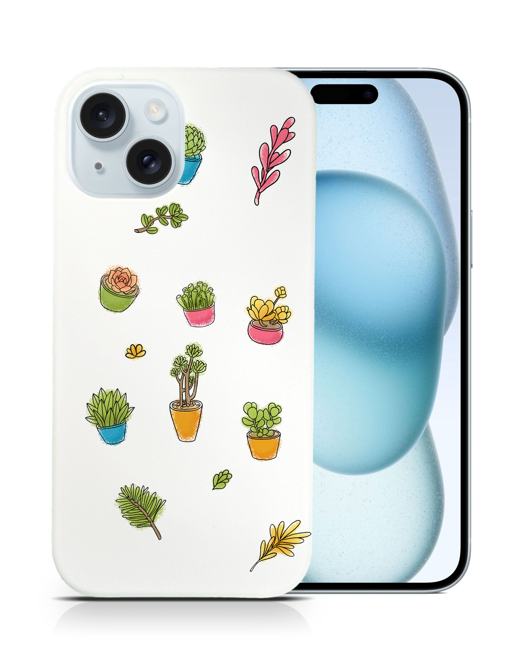 CASE COVER FOR APPLE IPHONE|SUCCULLENTS PLANTS DRAWING SKETCH - Picture 9 of 44
