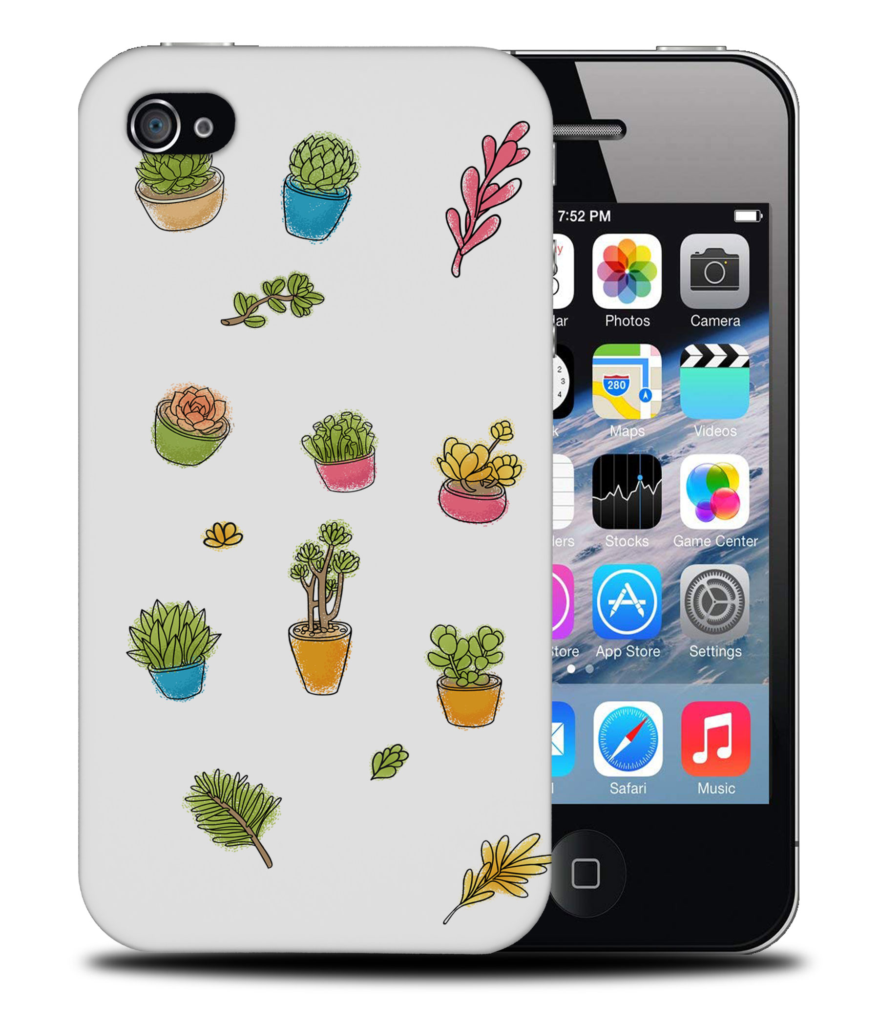 CASE COVER FOR APPLE IPHONE|SUCCULLENTS PLANTS DRAWING SKETCH - Picture 40 of 44