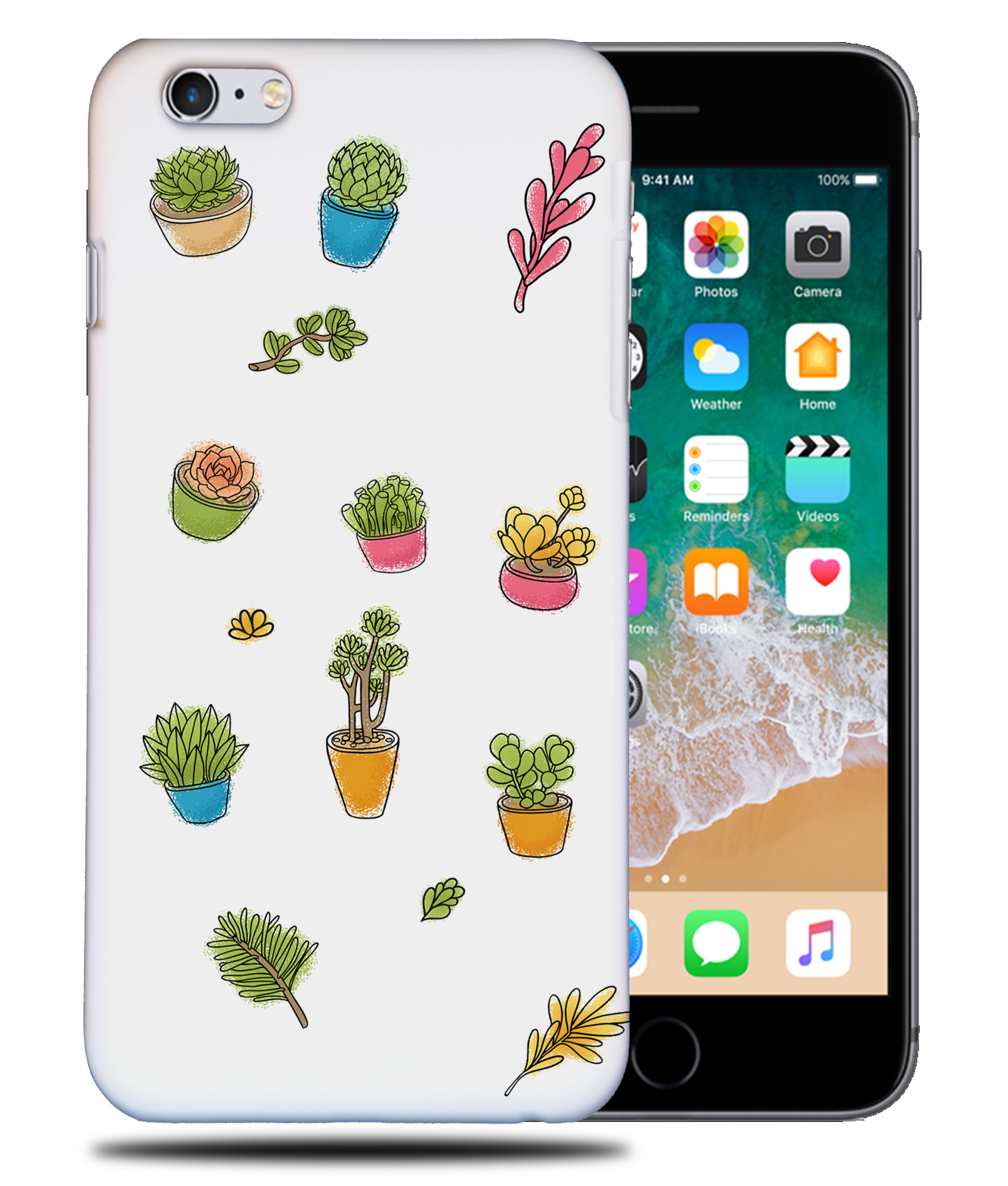 CASE COVER FOR APPLE IPHONE|SUCCULLENTS PLANTS DRAWING SKETCH - Picture 33 of 44