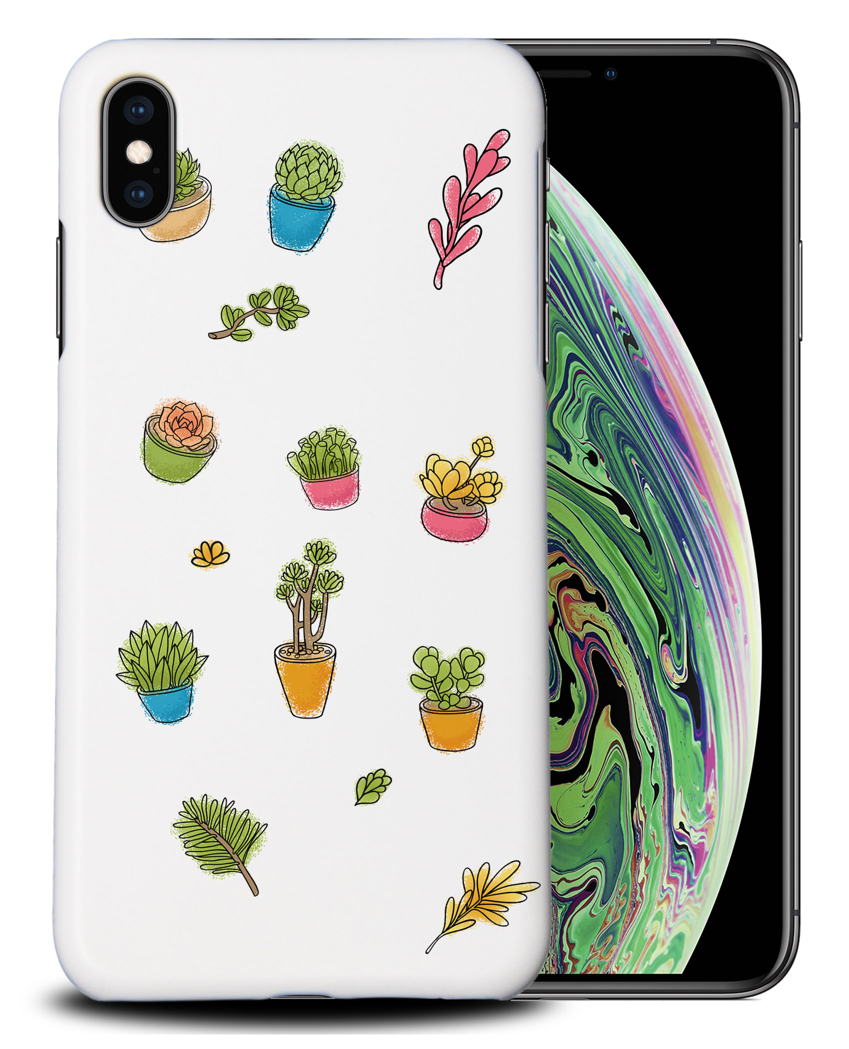 CASE COVER FOR APPLE IPHONE|SUCCULLENTS PLANTS DRAWING SKETCH - Picture 25 of 44