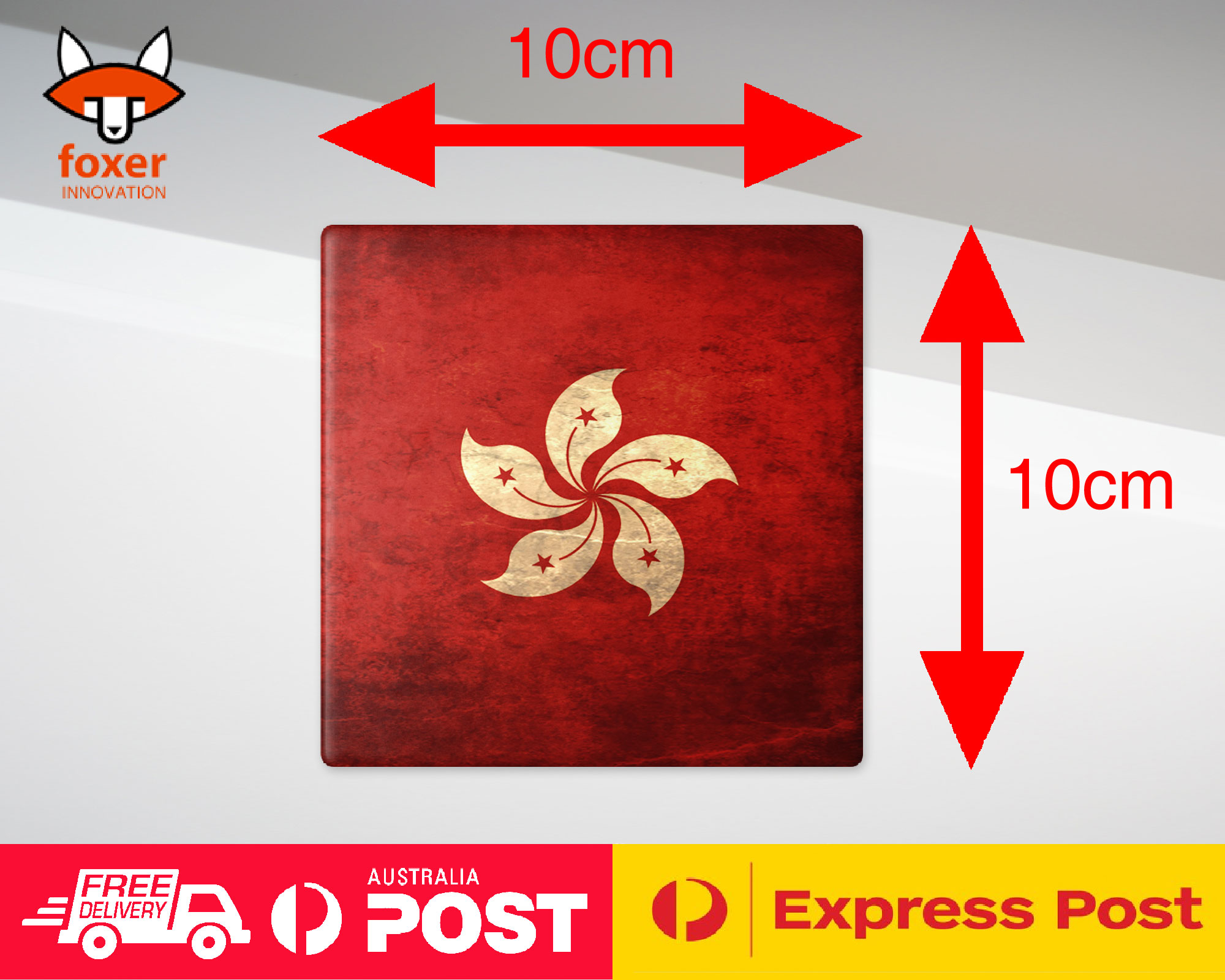 COASTER COFFEE DRINKING MAT|HONG KONG COUNTRY FLAG - Picture 21 of 21