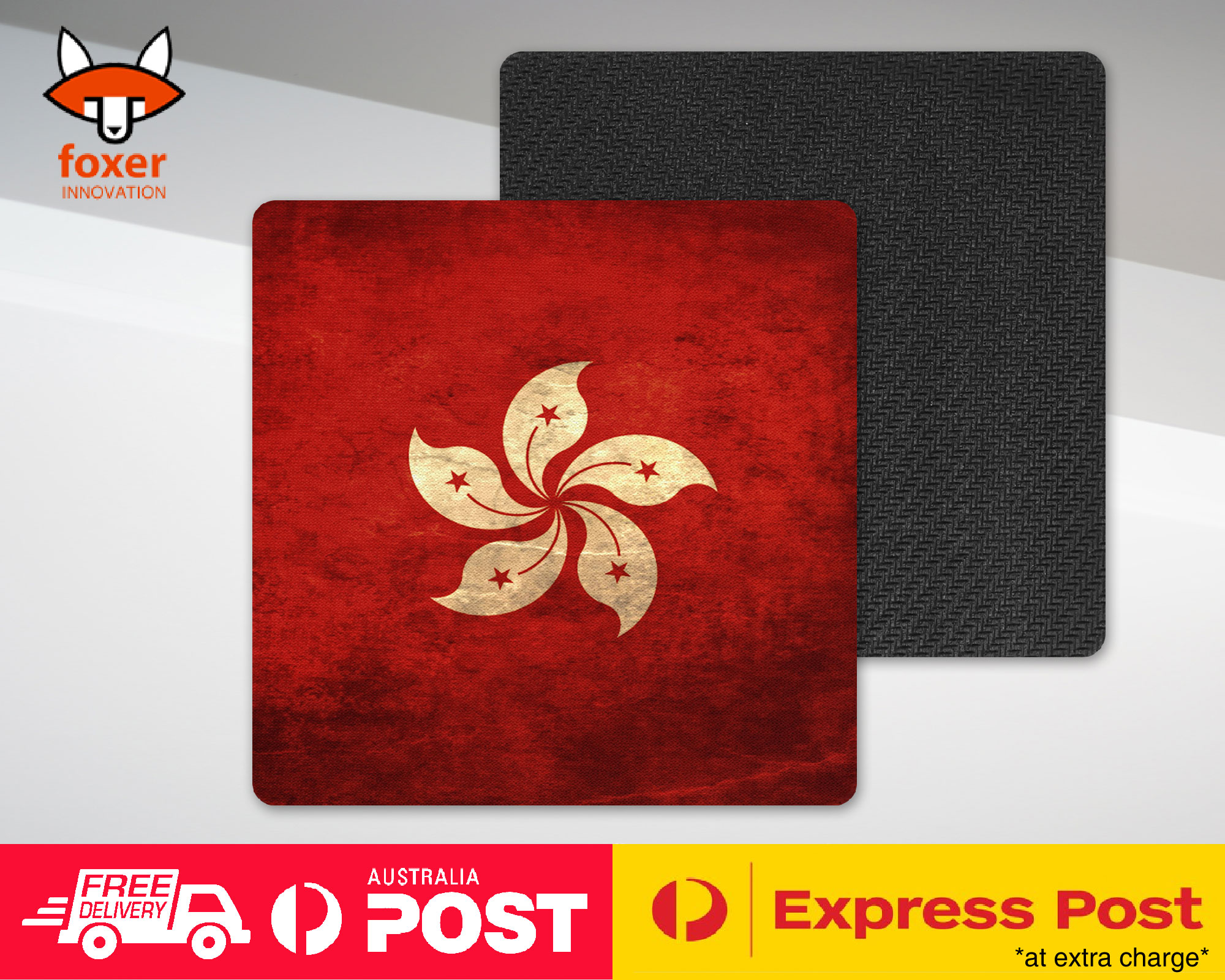 COASTER COFFEE DRINKING MAT|HONG KONG COUNTRY FLAG - Picture 12 of 21