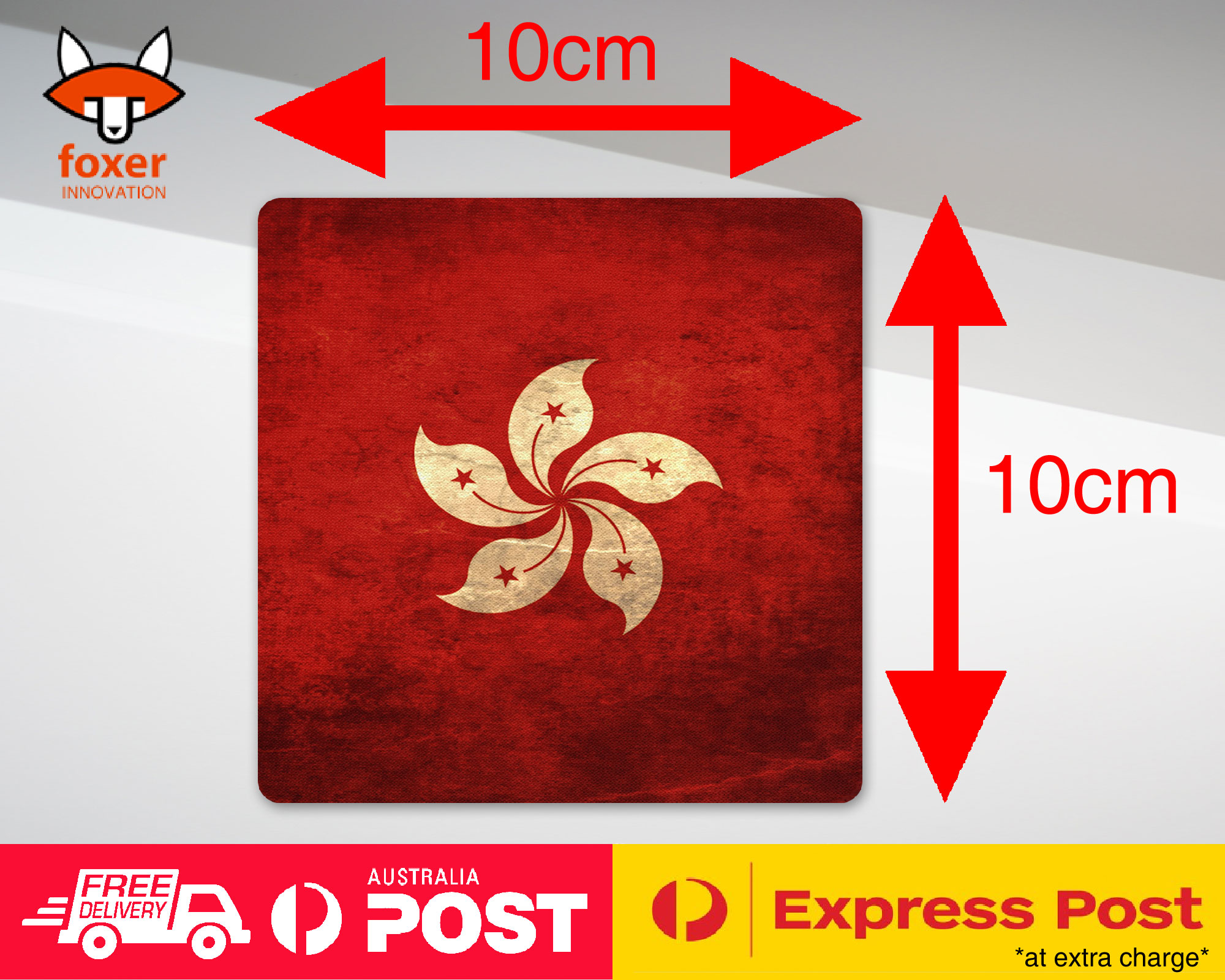 COASTER COFFEE DRINKING MAT|HONG KONG COUNTRY FLAG - Picture 14 of 21