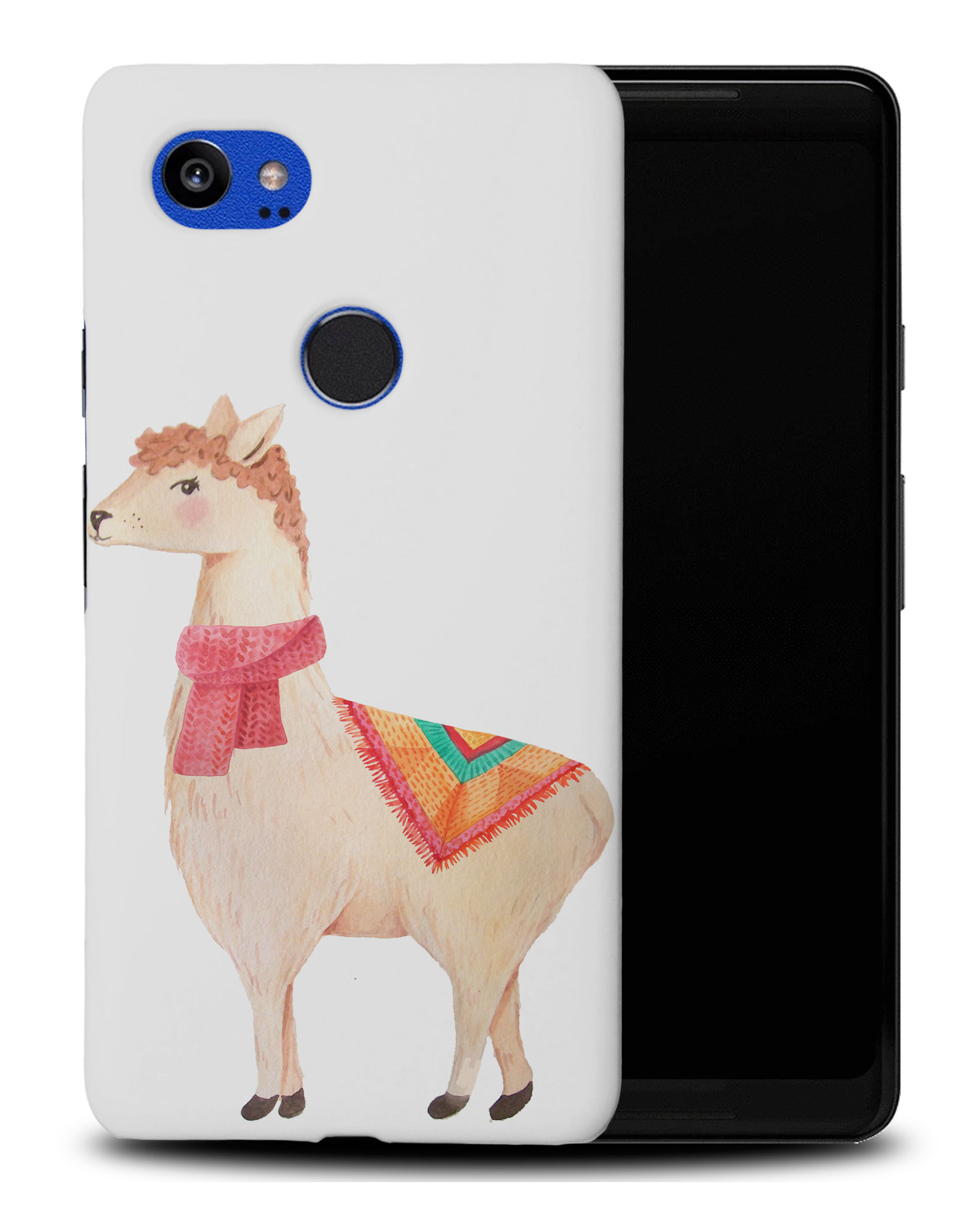 FUNDA FUNDA PARA GOOGLE PIXEL|ACUARELA LLAMAS LINDO ANIMAL #2 - Imagen 8 de 11