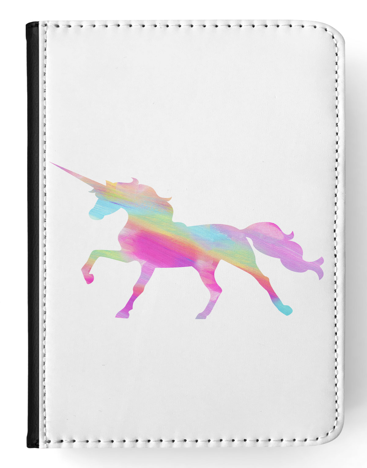 CASE COVER FOR APPLE IPAD|WATERCOLOR RAINBOW UNICORN - Picture 22 of 55