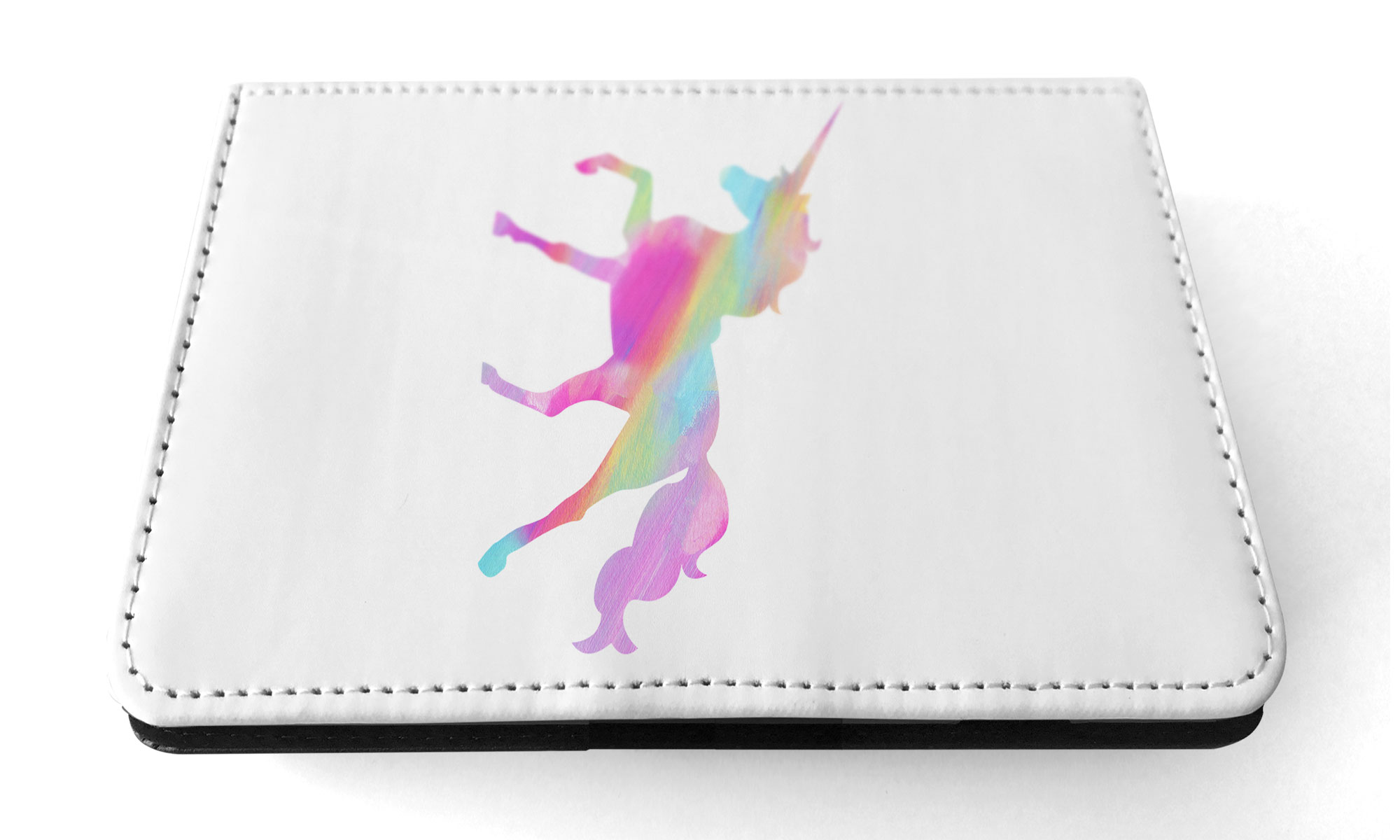 CASE COVER FOR APPLE IPAD|WATERCOLOR RAINBOW UNICORN - Picture 23 of 55