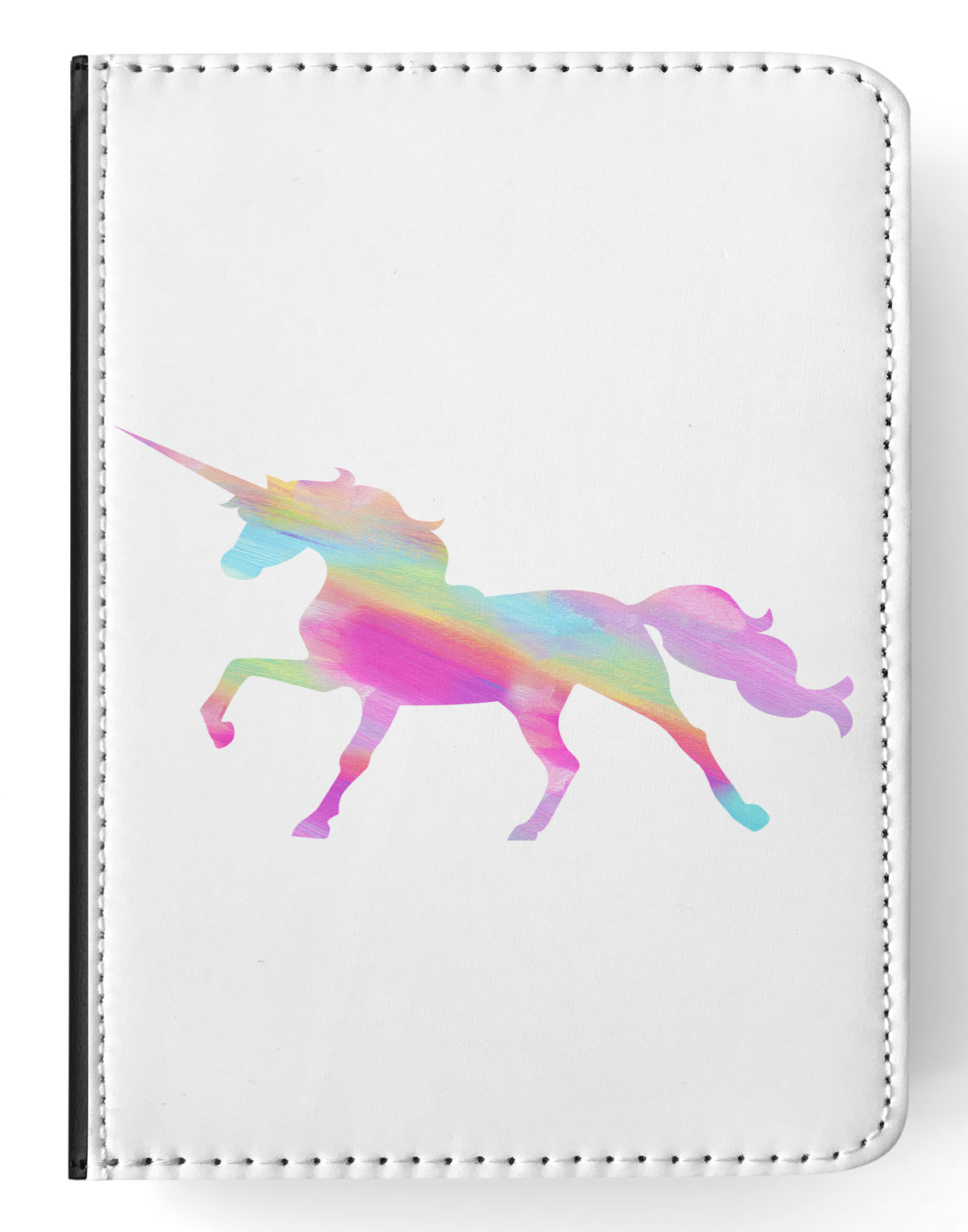 CASE COVER FOR APPLE IPAD|WATERCOLOR RAINBOW UNICORN - Picture 12 of 55