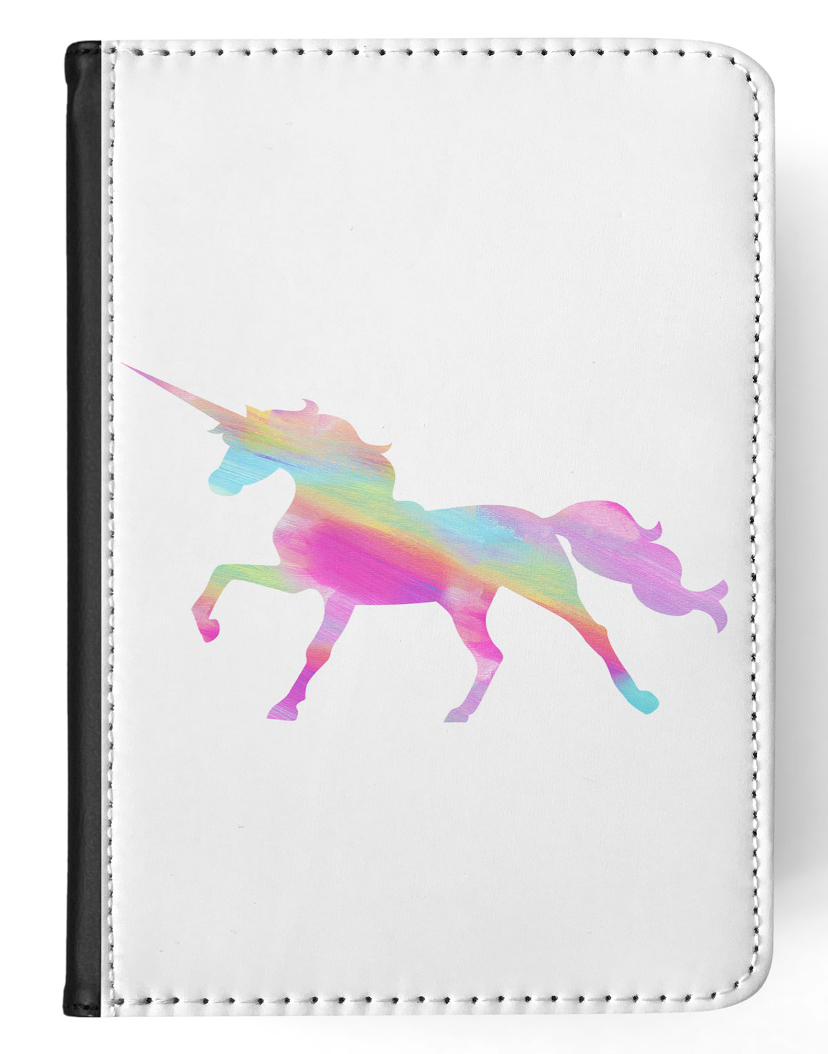CASE COVER FOR APPLE IPAD|WATERCOLOR RAINBOW UNICORN - Picture 37 of 55