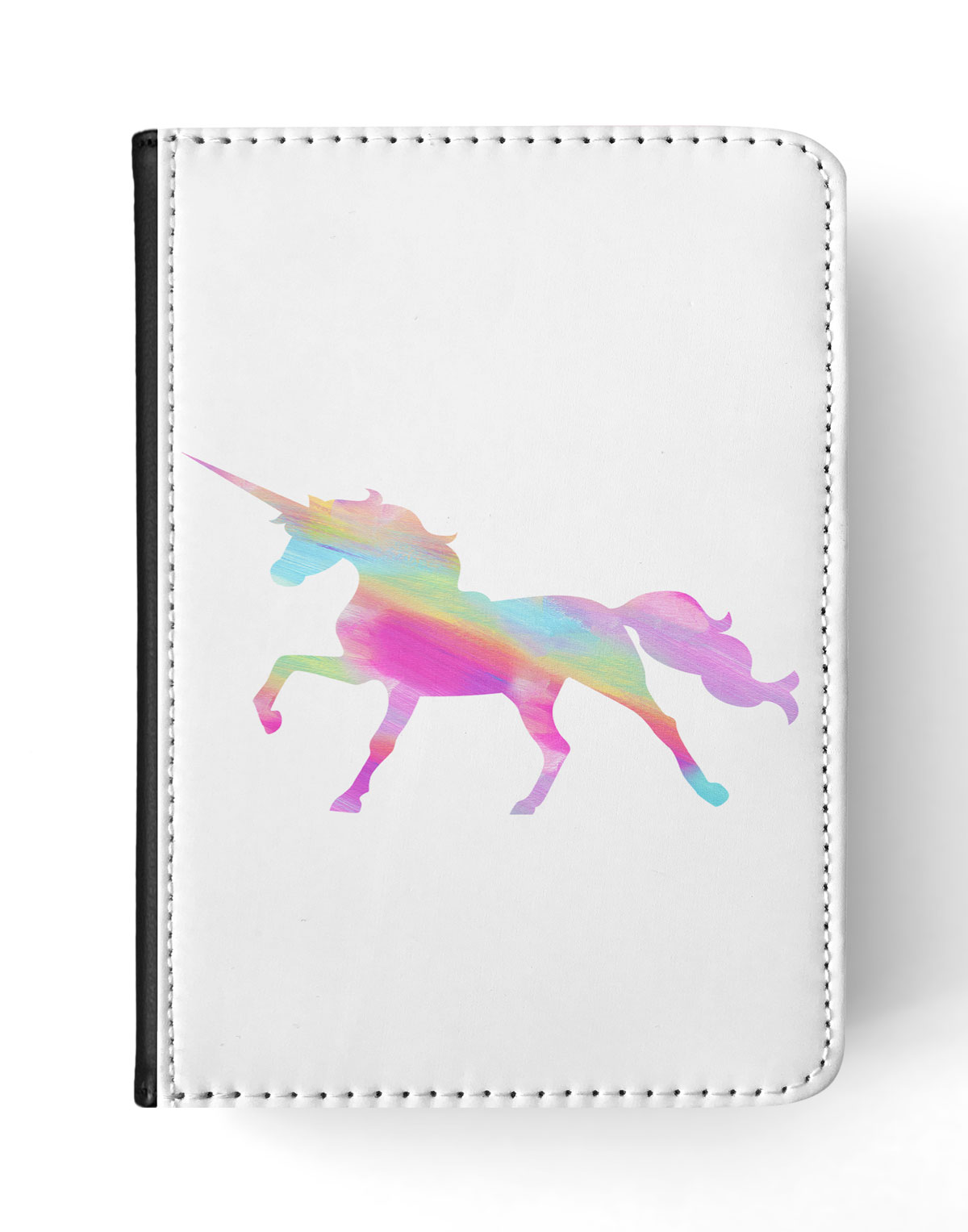 CASE COVER FOR APPLE IPAD|WATERCOLOR RAINBOW UNICORN - Picture 7 of 55
