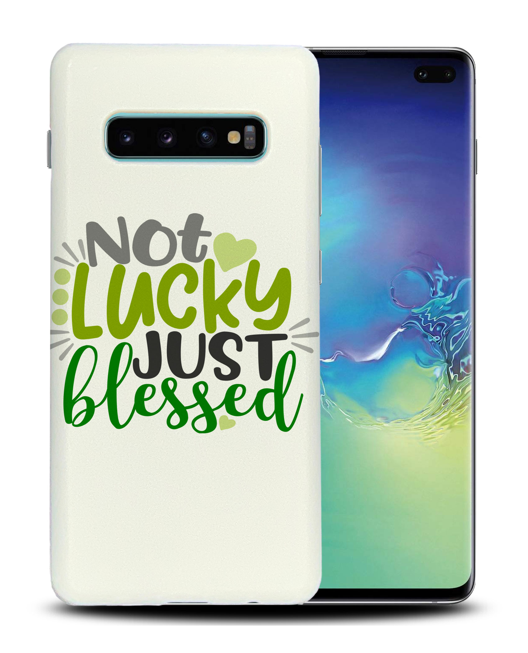 CASE COVER FOR SAMSUNG GALAXY|ST PATRICK NOT LUCKY JUST BLESSED - Picture 17 of 25