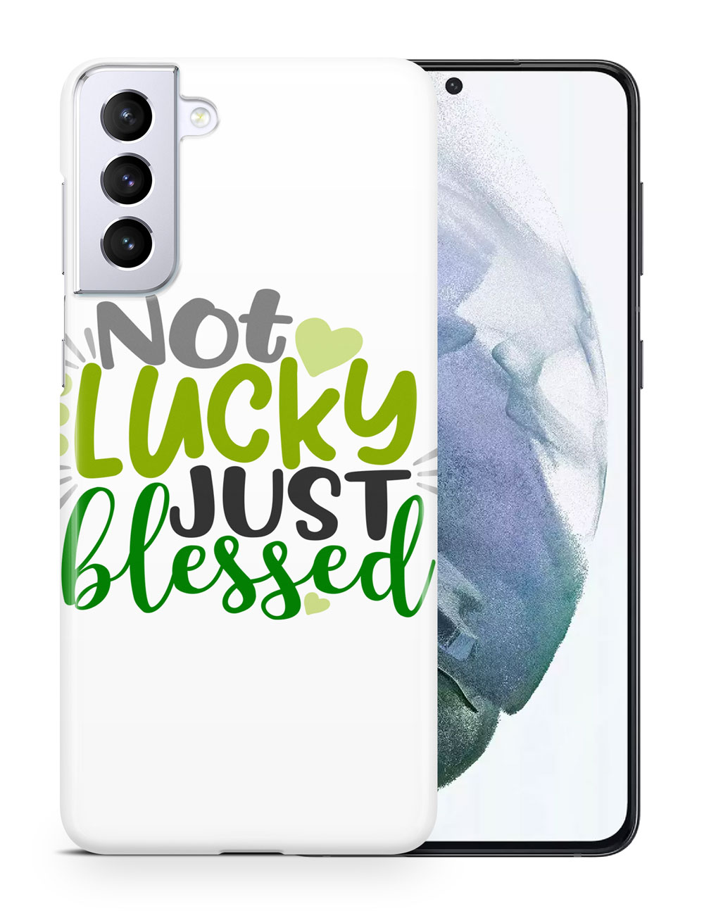 CASE COVER FOR SAMSUNG GALAXY|ST PATRICK NOT LUCKY JUST BLESSED - Picture 12 of 25