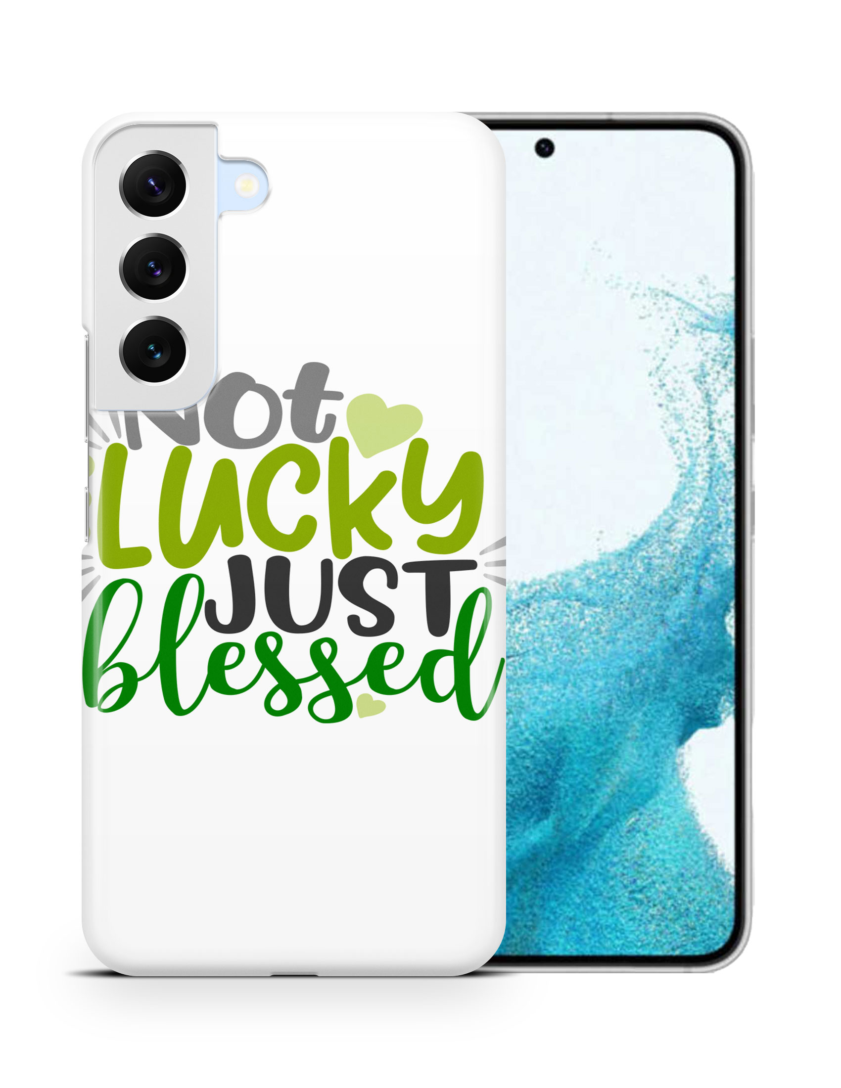 CASE COVER FOR SAMSUNG GALAXY|ST PATRICK NOT LUCKY JUST BLESSED - Picture 10 of 25