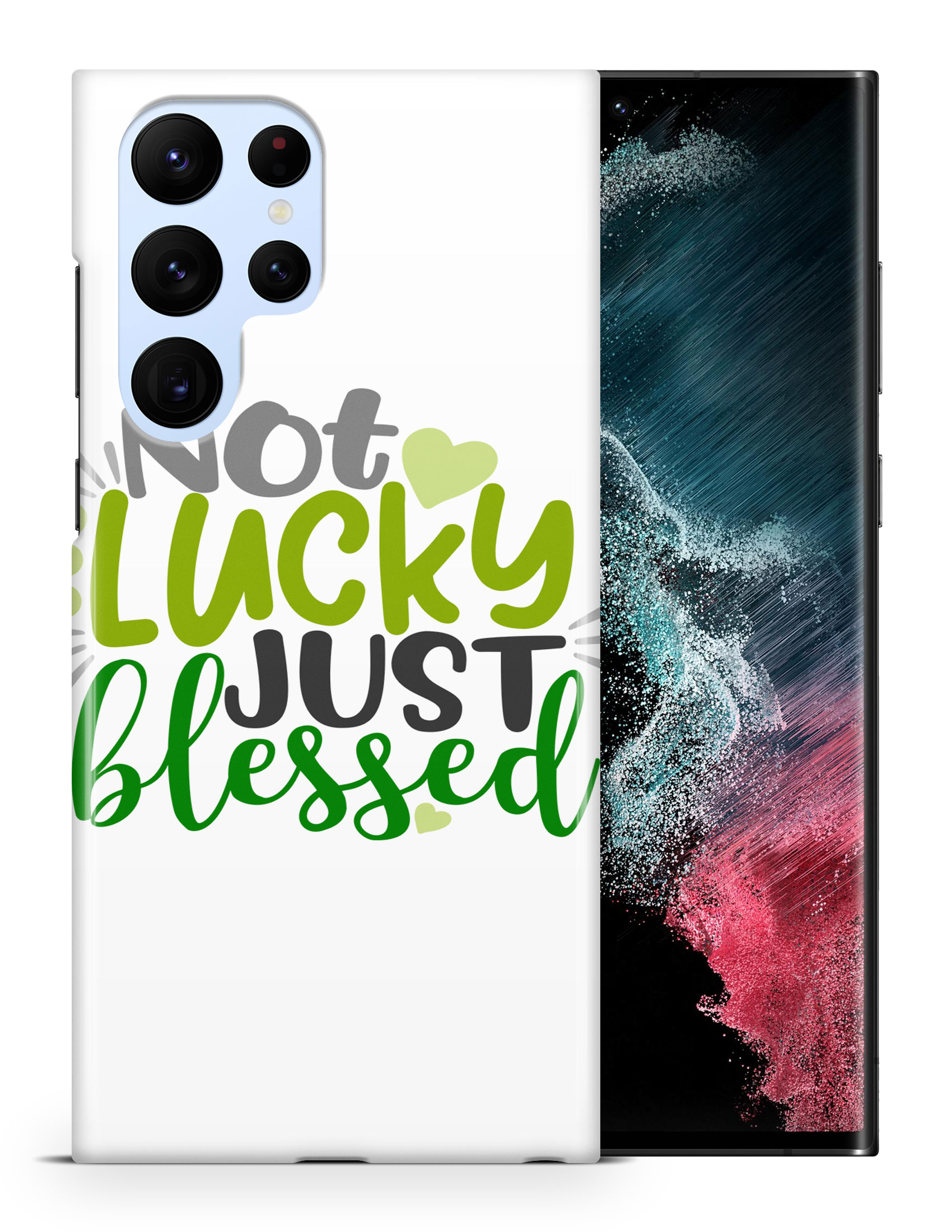 CASE COVER FOR SAMSUNG GALAXY|ST PATRICK NOT LUCKY JUST BLESSED - Picture 8 of 25