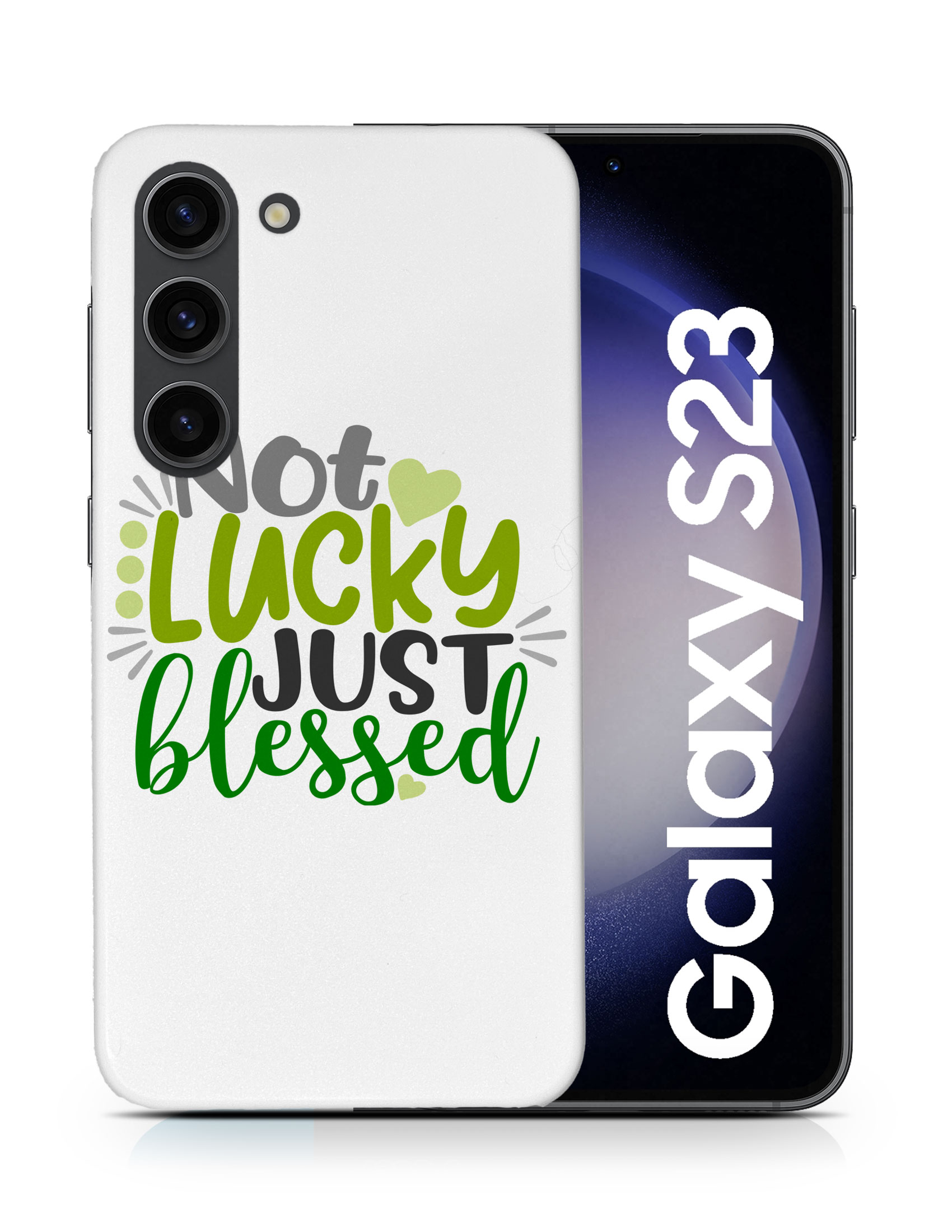 CASE COVER FOR SAMSUNG GALAXY|ST PATRICK NOT LUCKY JUST BLESSED - Picture 7 of 25