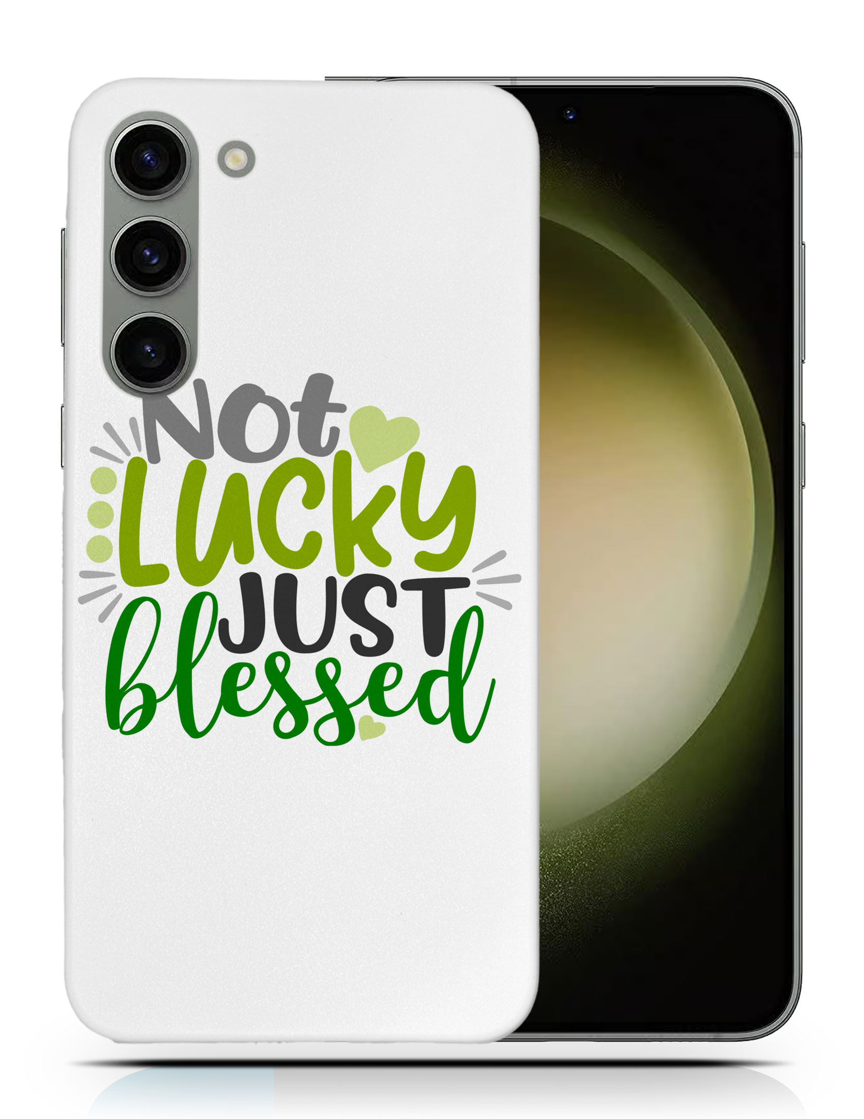 CASE COVER FOR SAMSUNG GALAXY|ST PATRICK NOT LUCKY JUST BLESSED - Picture 6 of 25