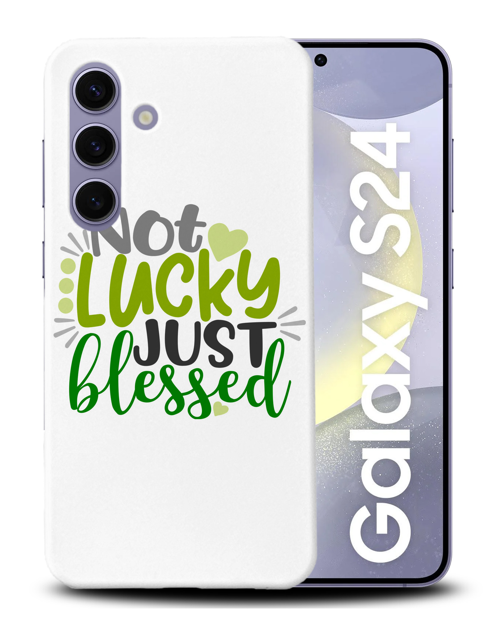 CASE COVER FOR SAMSUNG GALAXY|ST PATRICK NOT LUCKY JUST BLESSED - Picture 4 of 25