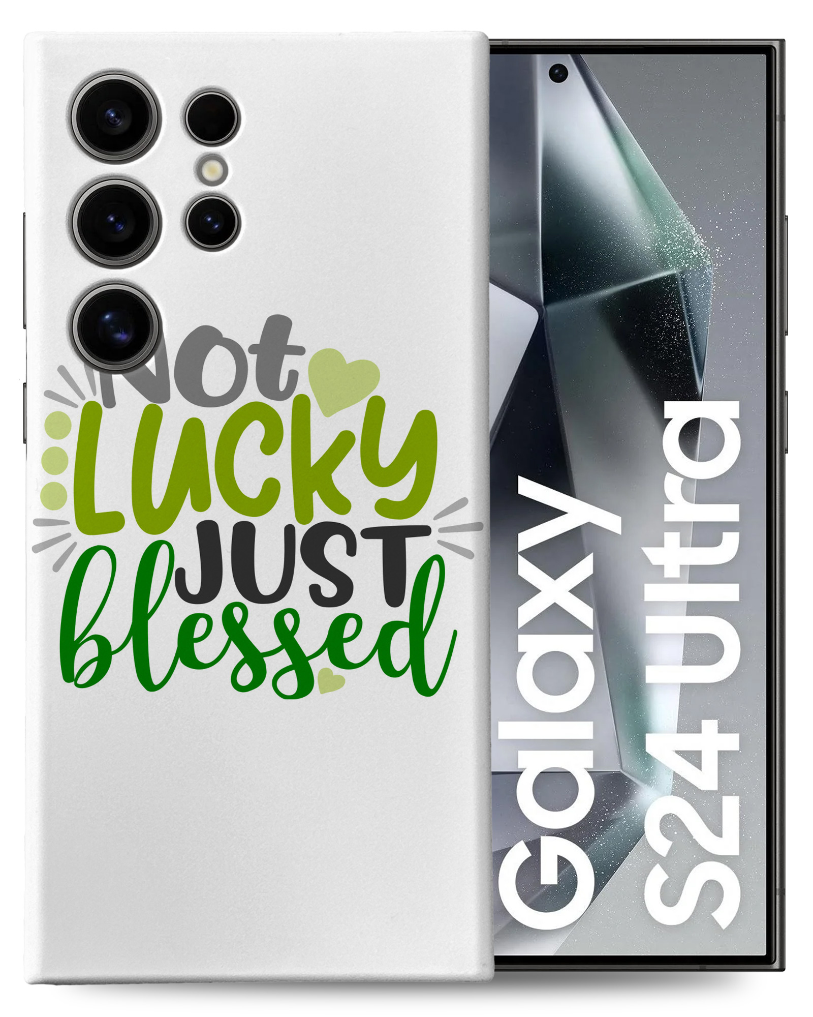 CASE COVER FOR SAMSUNG GALAXY|ST PATRICK NOT LUCKY JUST BLESSED - Picture 2 of 25