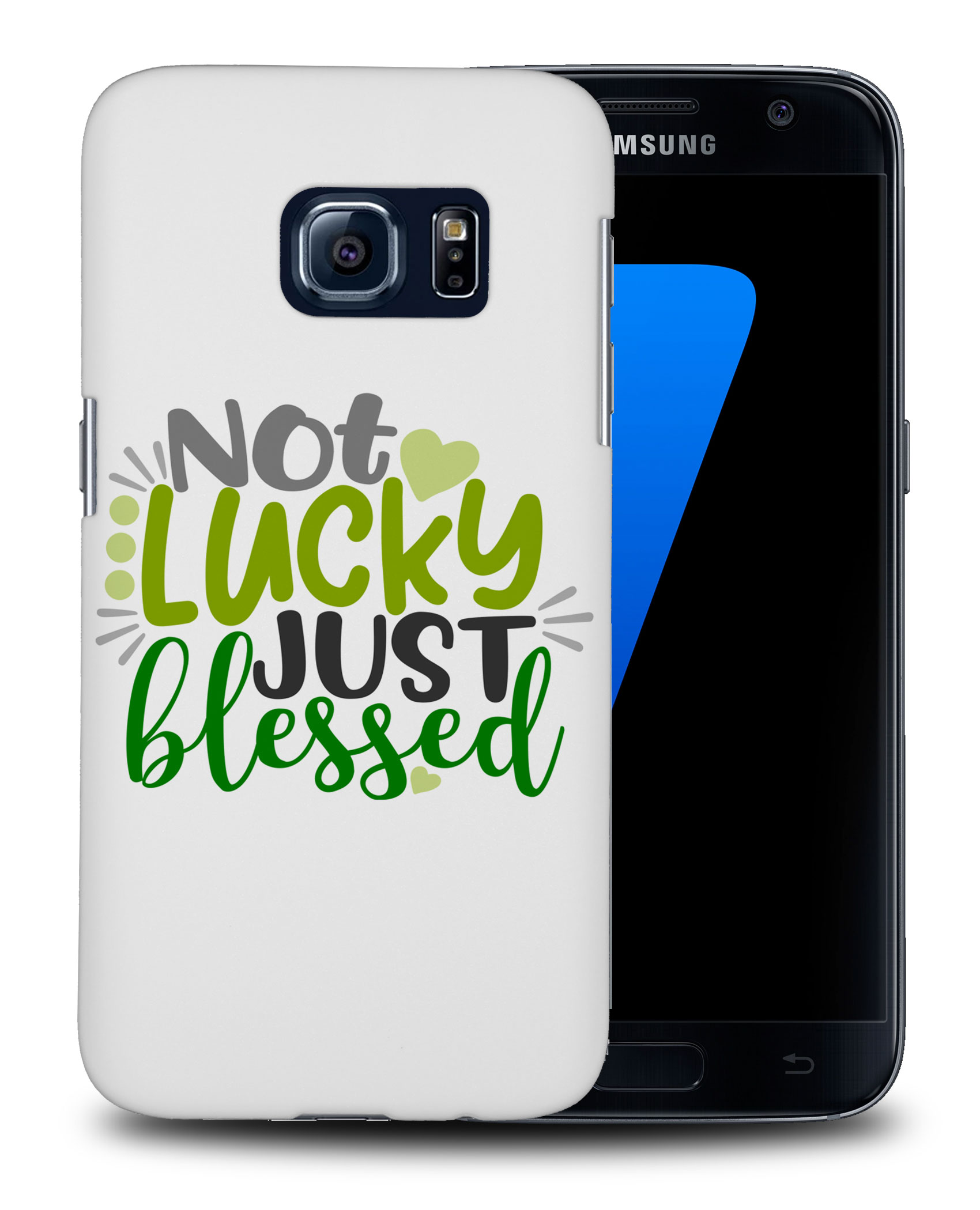 CASE COVER FOR SAMSUNG GALAXY|ST PATRICK NOT LUCKY JUST BLESSED - Picture 25 of 25